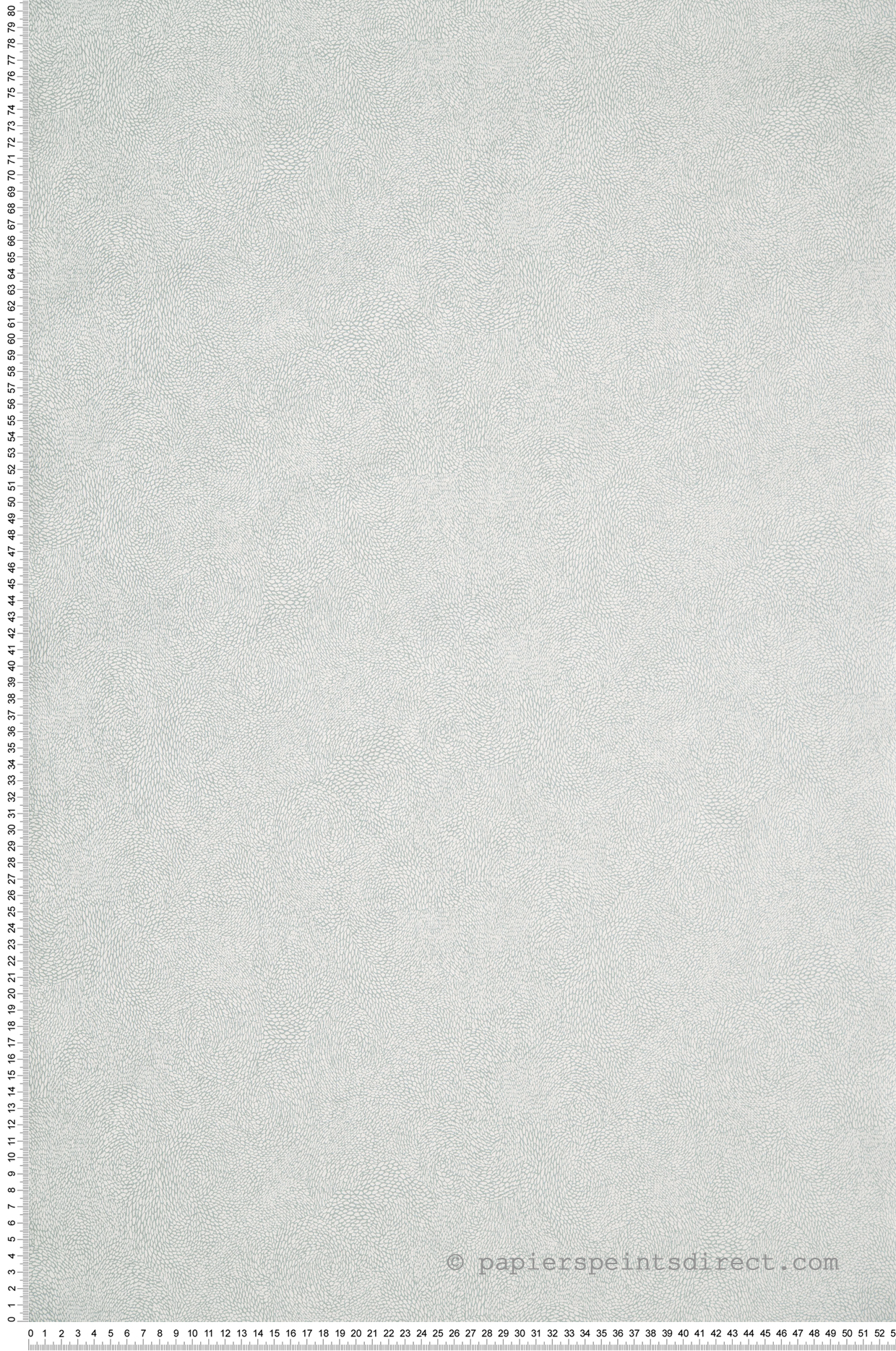 Papier peint Graphique April vert d'eau irisé - Flower Power de Casélio | Réf. FLP101847028