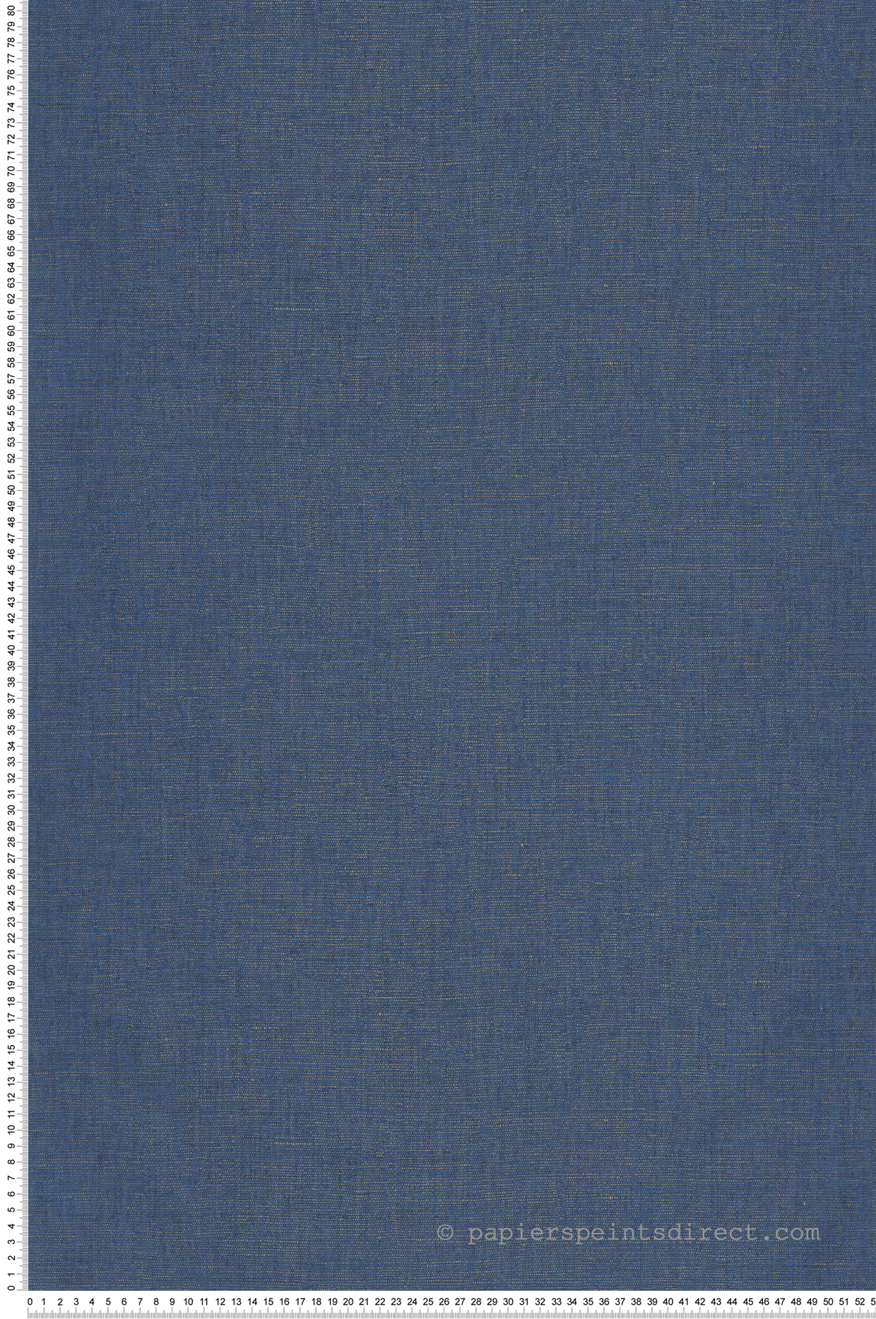 Papier peint Uni Lin bleu marine doré - XXL de Casélio | Réf. XXL103236032