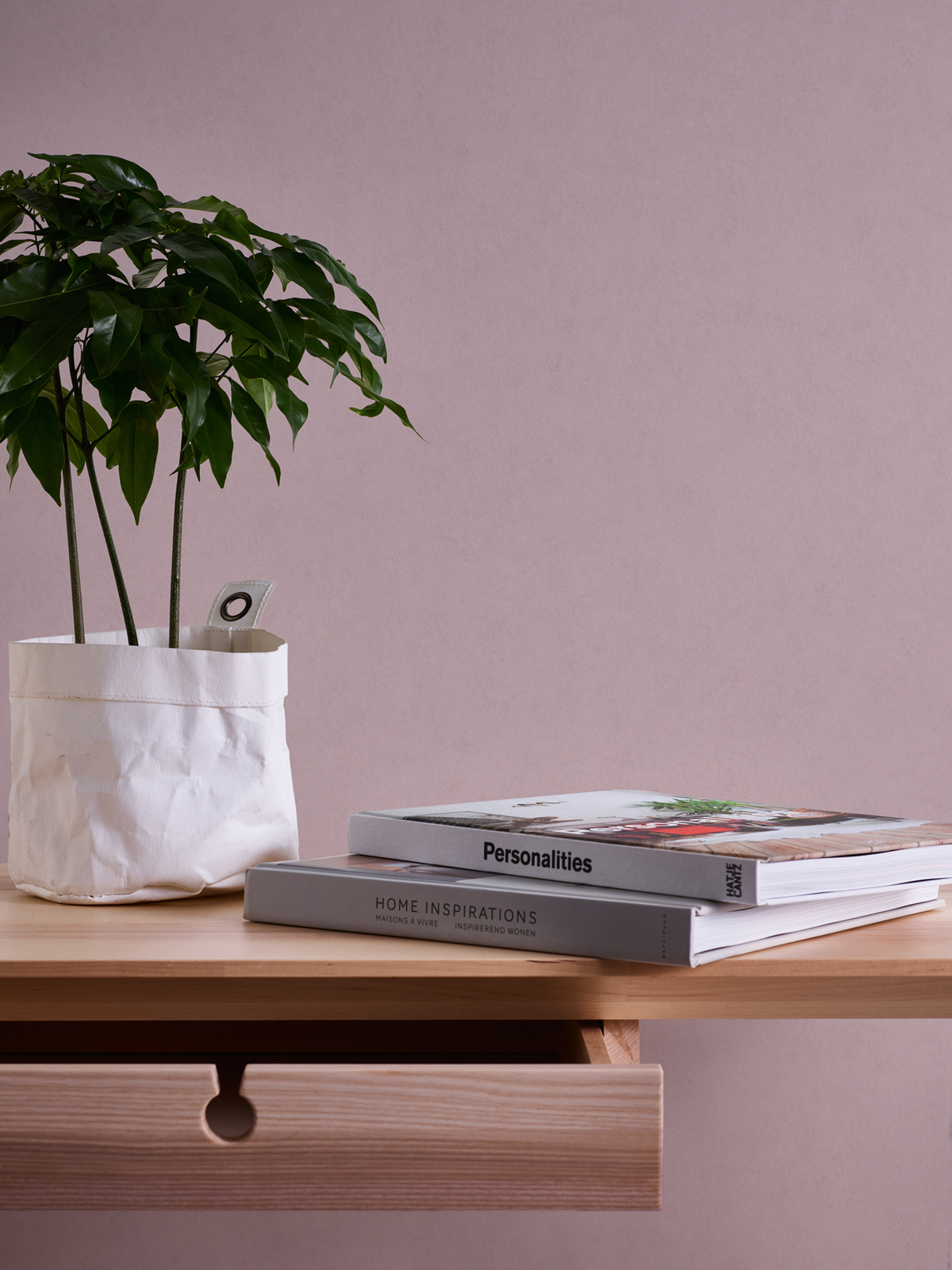 Papier peint Uni Plâtre parme - Arcade d'Architects Paper AMB2 | Réf. 39331-1