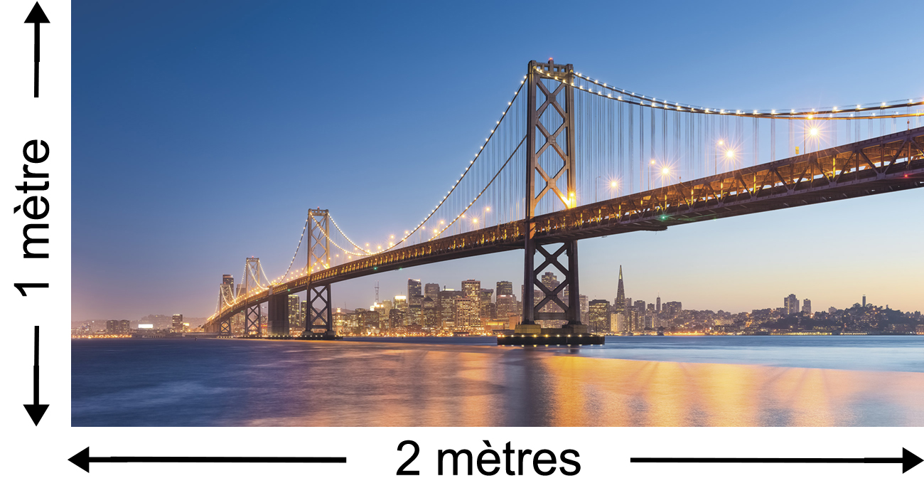 Panoramique Spectacular San Francisco - Papier peint Komar