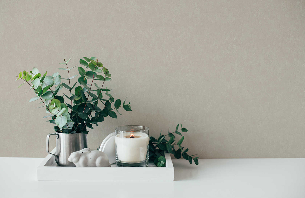 Papier peint Faux Uni Mat gris - Geo Effect d'A.S. Création | Réf. SP15809