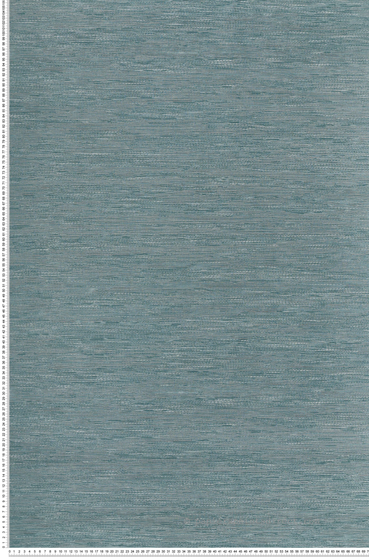Papier peint Faux Uni Tissage Tatami bleu persan - Le Jacquard de Casamance | Réf. CAS-C75345712