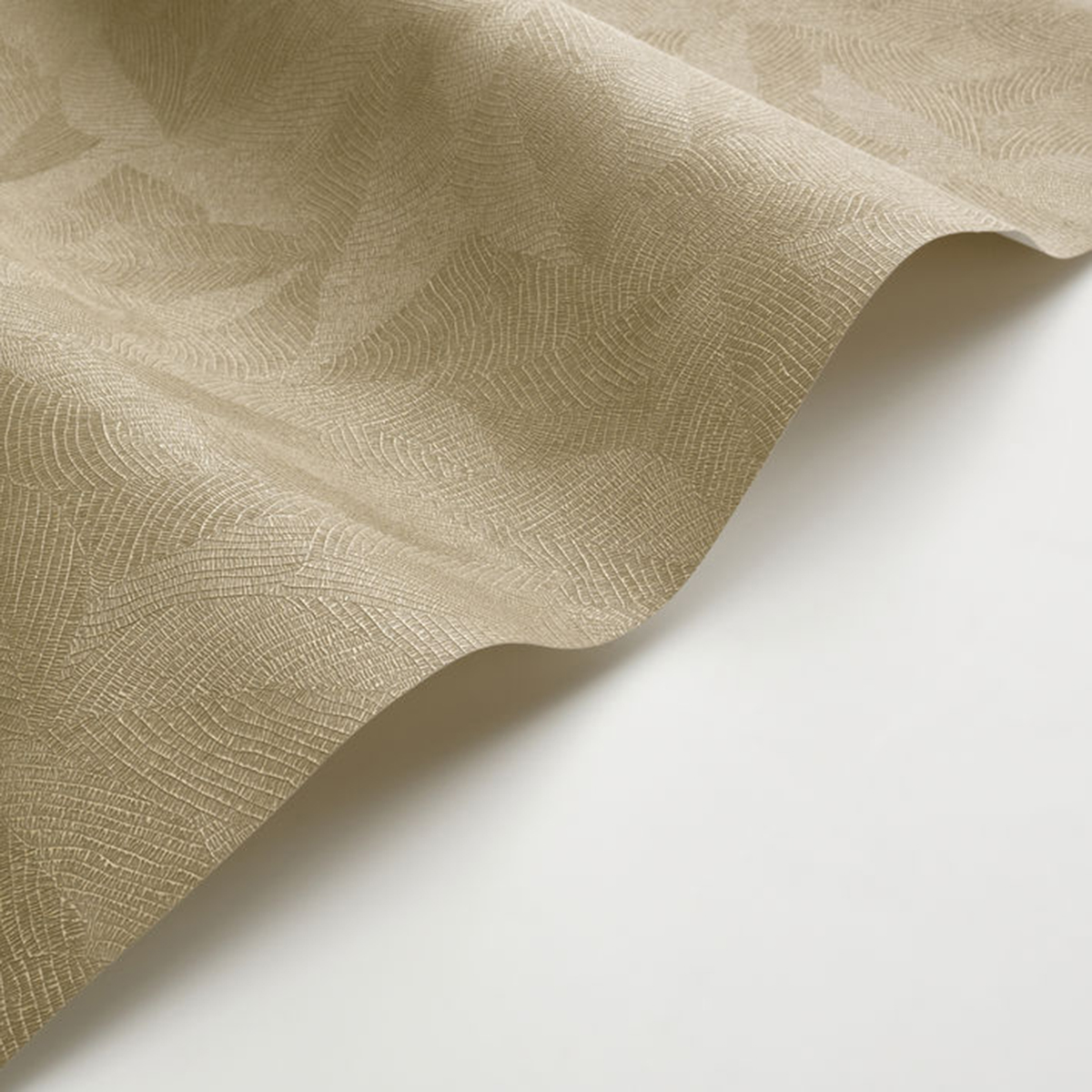 Papier peint Matière Feuille Masaya vert olive doré - Riverside 4 de Casadéco AMBV | Réf. RIVI86427712