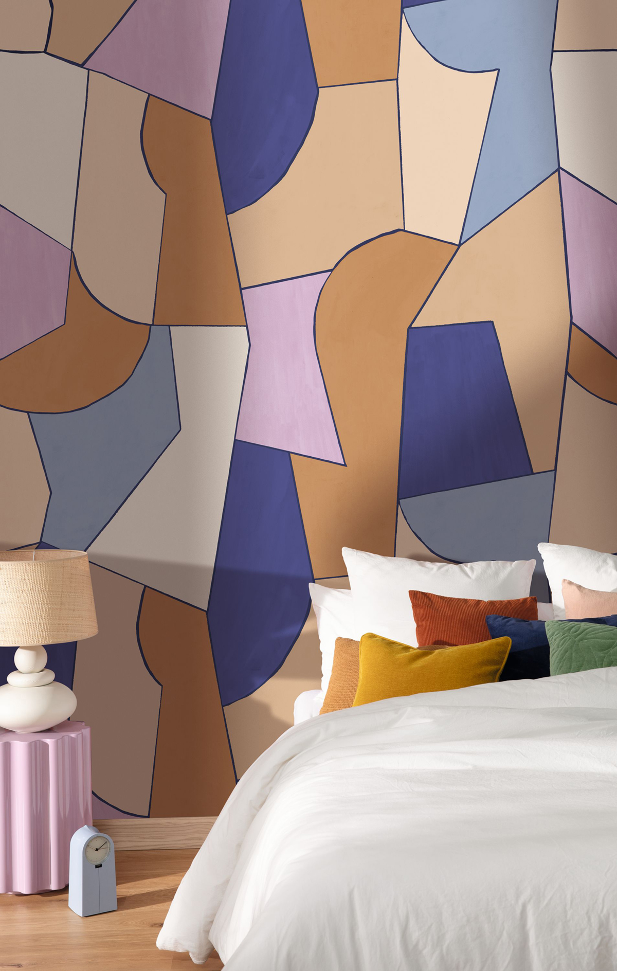 Papier peint panoramique Formes Abstraction multicouleurs M 200X280 - Pimp My Wall de Casélio | Réf. PMW104764203