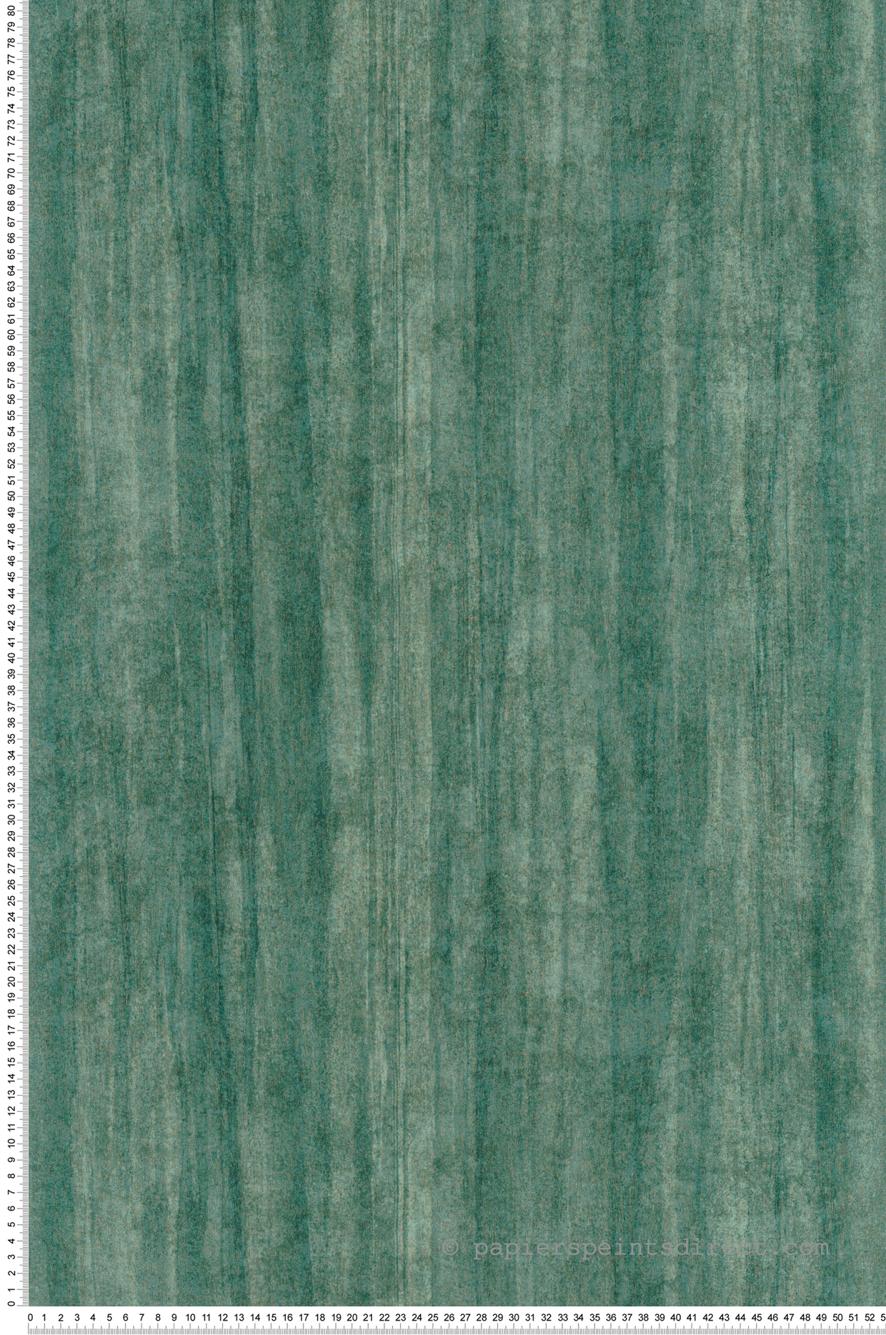 Papier peint Faux uni Eucalyptus vert émeraude - Nicaragua de Casadéco | Réf. NICA85987494