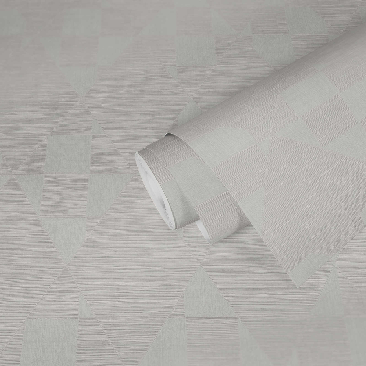 Papier peint Métallisé Matière Losange ivoire - Titanium 3 d'AS Création | Réf. SP15592