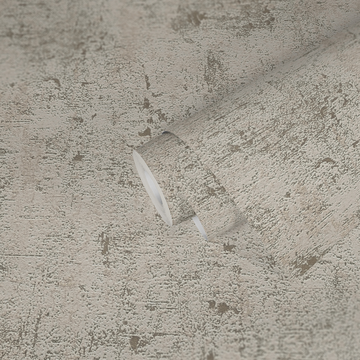 Papier peint Faux Uni Vintage gris clair argenté - Jade 2 d'A.S. Création AMB3 | Réf. AS-395160