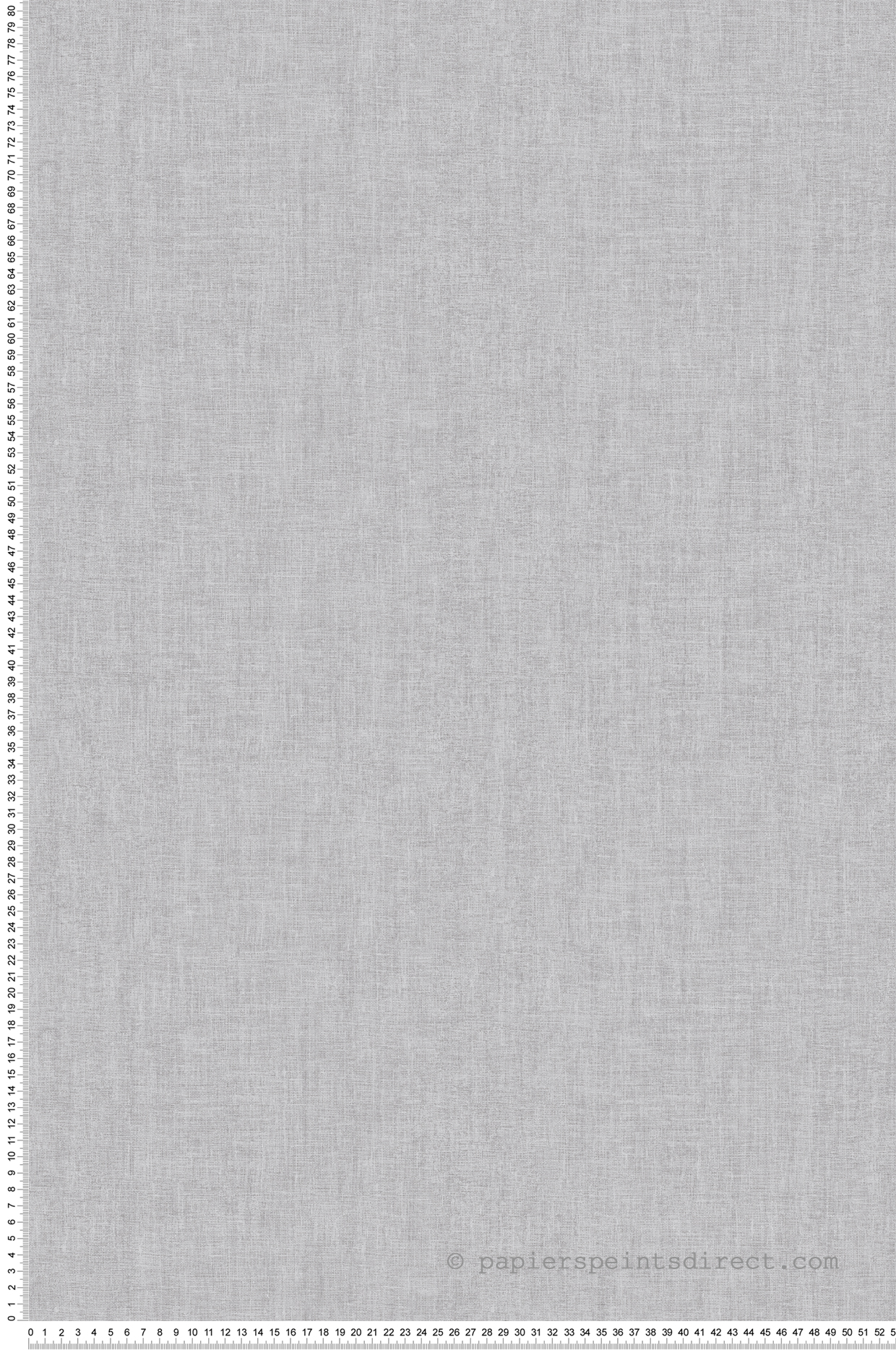 Papier peint Uni Lin gris souris - Maison Paradis de Lutèce | Réf. LTC-MP15589