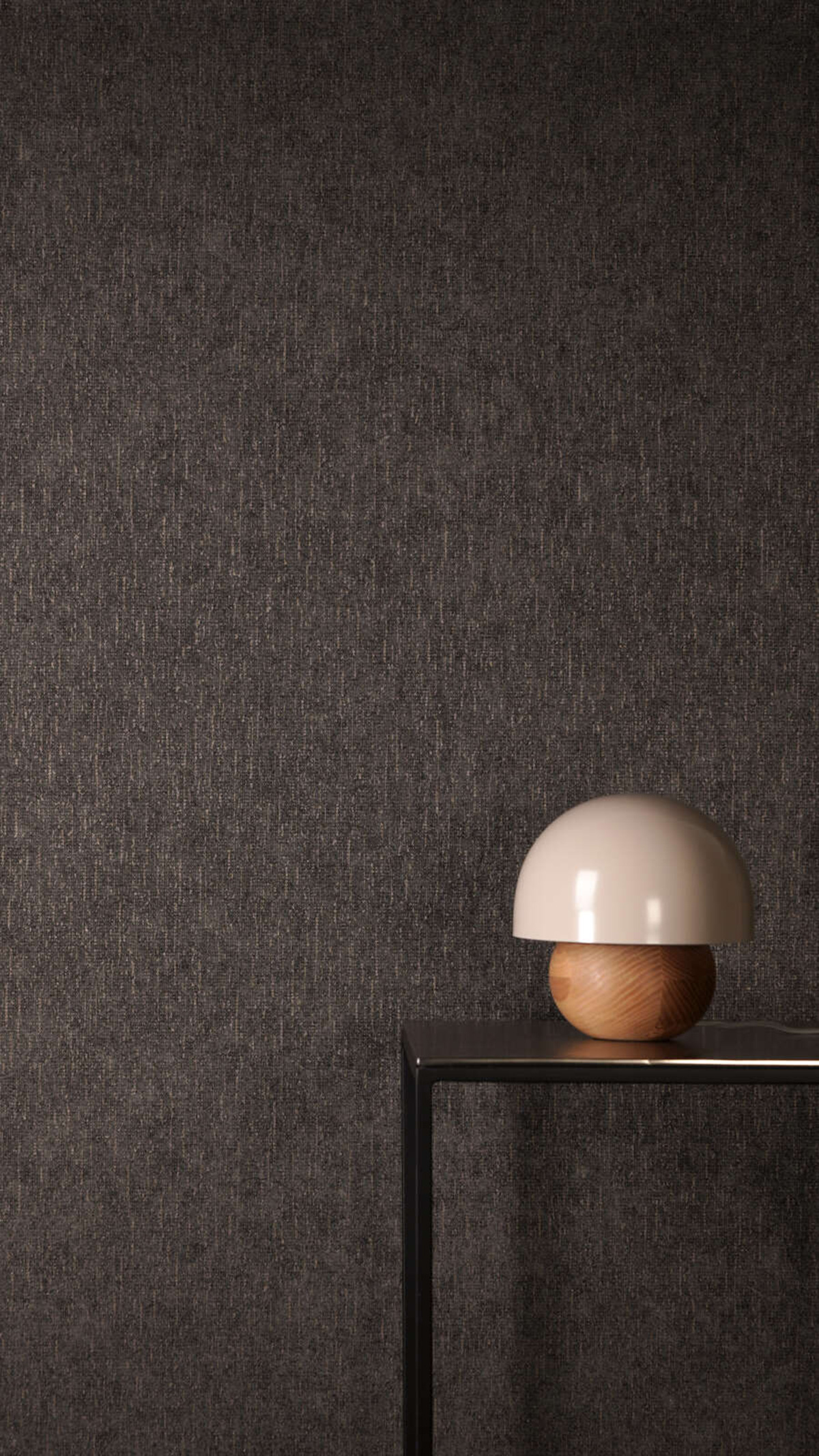 Papier peint Faux Uni Texturé anthracite doré - Vibes & Styles d'A.S. Création AMB4| Réf. AS-792017