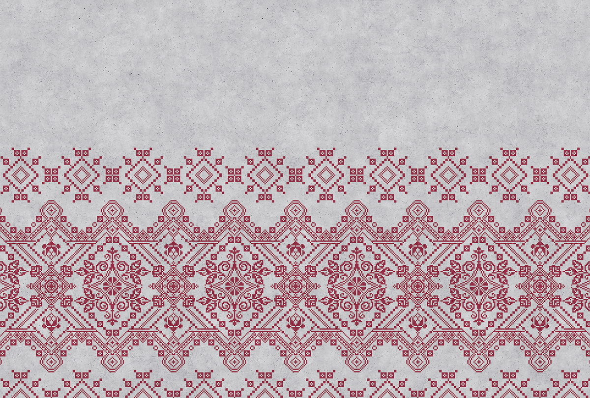 Papier peint panoramique Ethnique Nordic 2 - Référence DD110456 - Intissé 200g/m2 - Standard 400 x 270