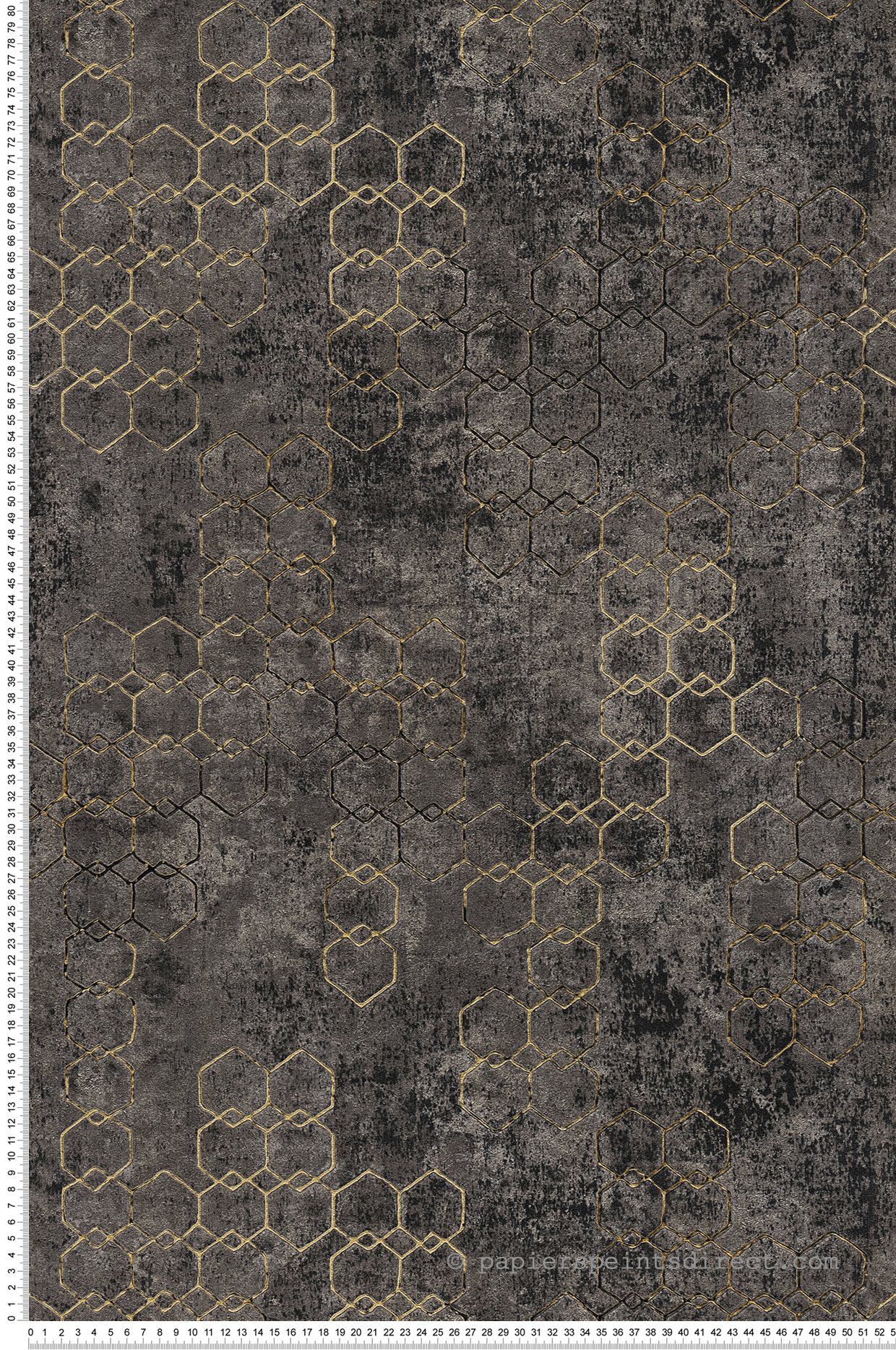 Papier peint Géométrique Urban Grace graphite - New Walls d'AS Création | Réf. SP15293