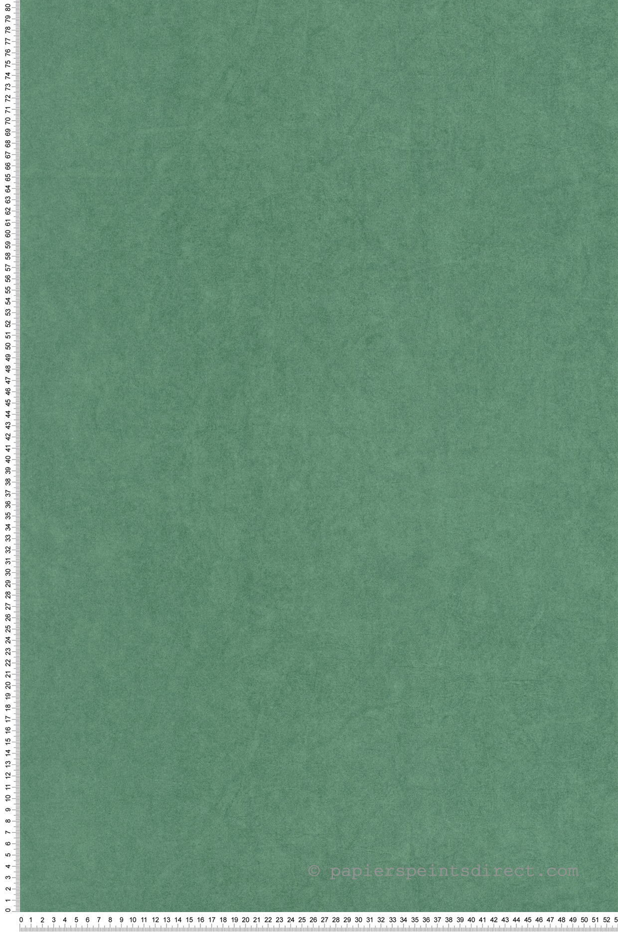 Papier peint Faux Uni Cotton Touch vert canopée - Méditerranée de Casadéco | Réf. MEDI82387647