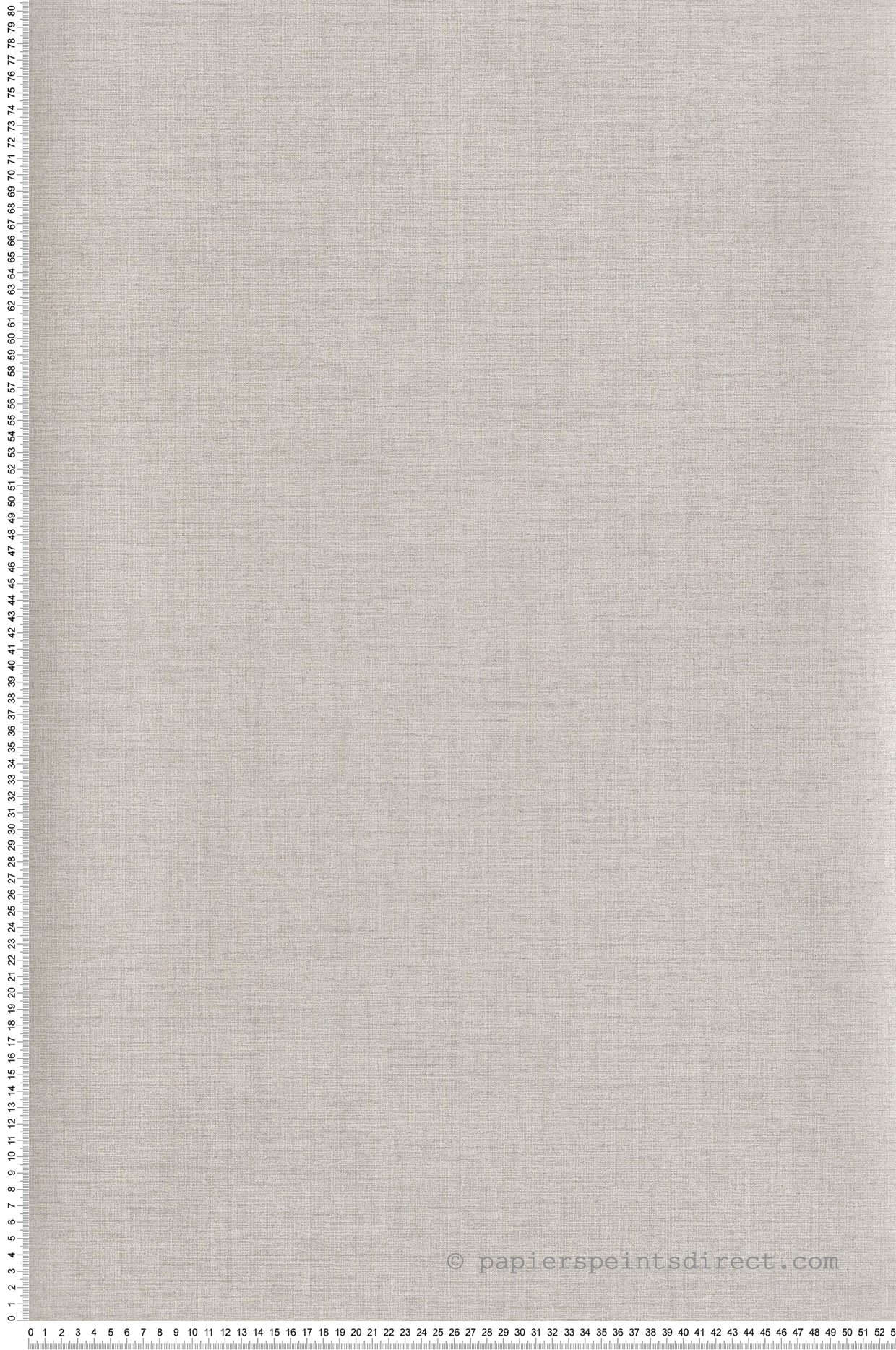 Papier peint Uni Toile Fine gris argenté - Unique de Lutèce | Réf. LTC-F-SR8003