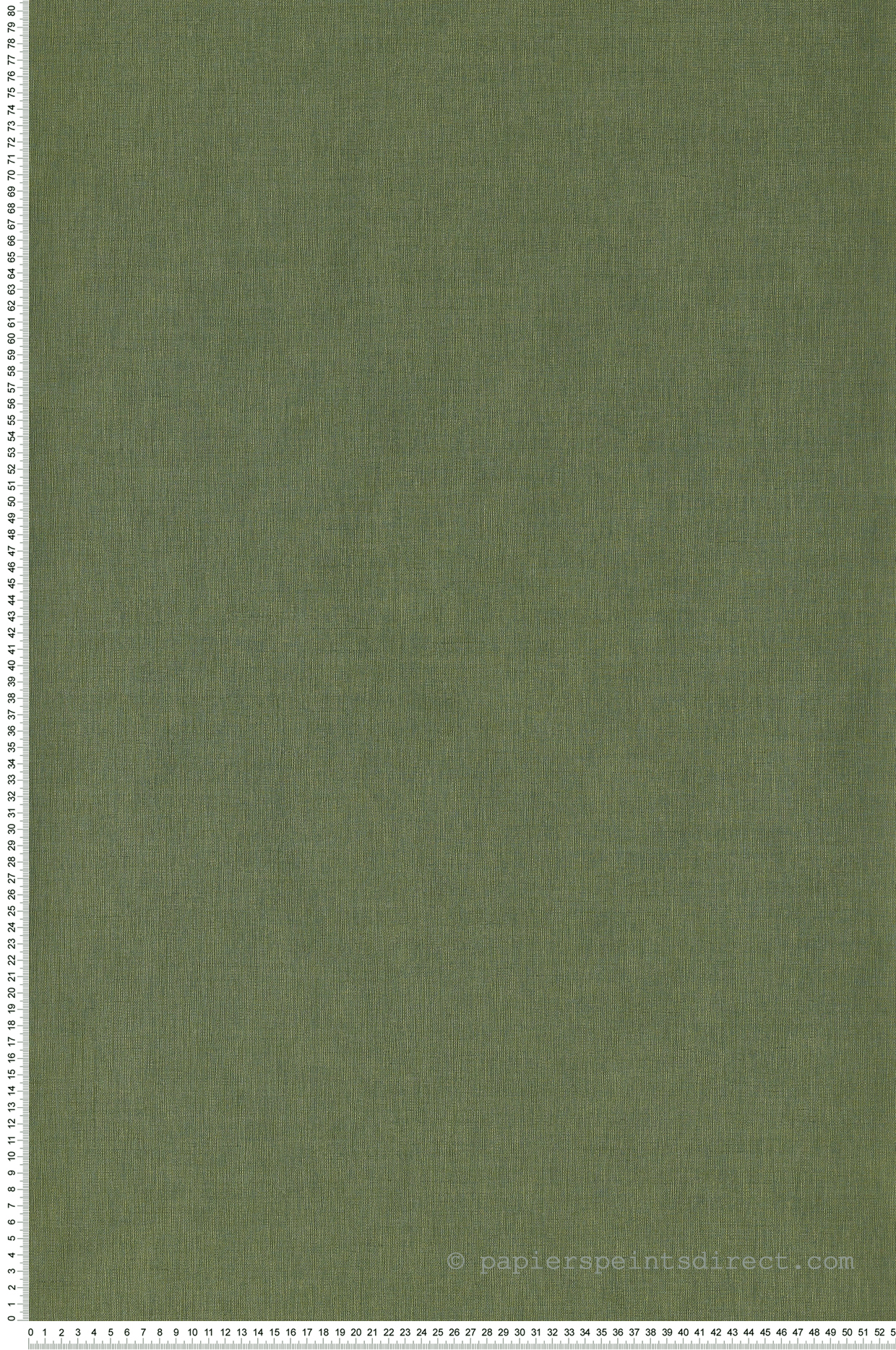 Papier peint Uni toile vert fougère - Au Bistrot d'Alice de Casélio | Réf. BIS68527350