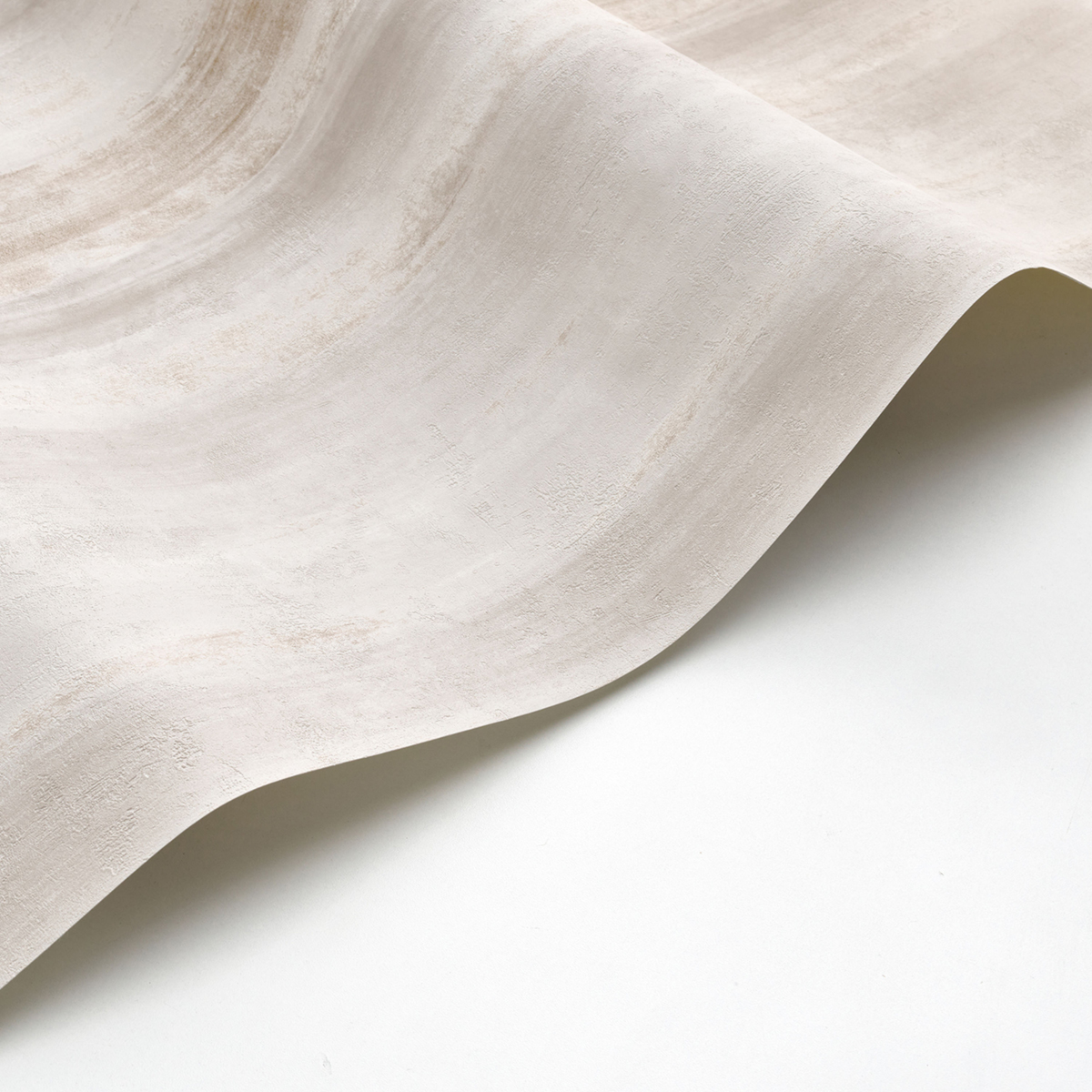 Papier peint Effet Béton beige nacré - Les Rayures de Casadéco AMBV | Réf. RAYS26921124