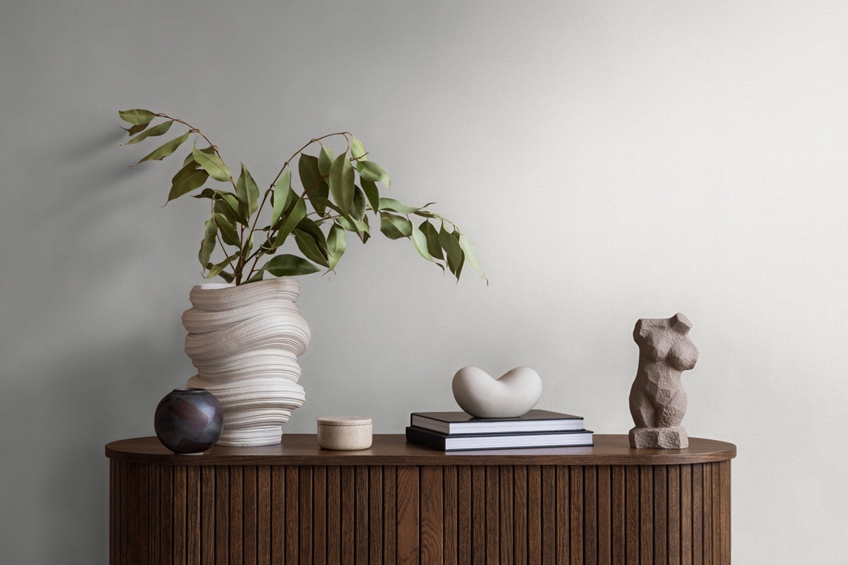 Papier peint Uni Toile écru - Pure Elegance d'A.S. Création | Réf. AS-397805