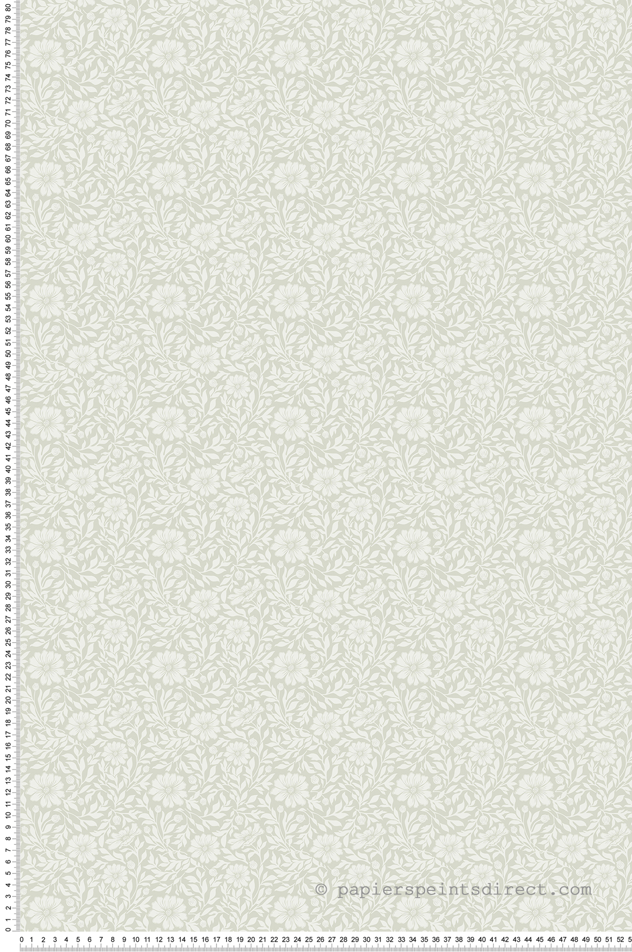 Papier peint Charme Floral vert amande - Sweet Dreams d'Ugépa | Réf. UGP-B08814
