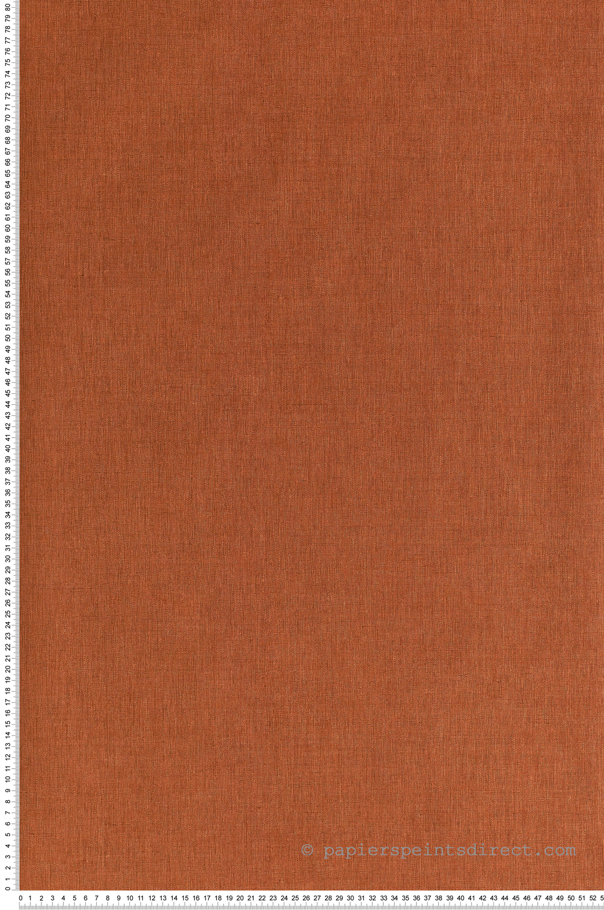 Papier peint Uni orange terracotta - Sunny Day de Casélio | Réf. SNY68524250