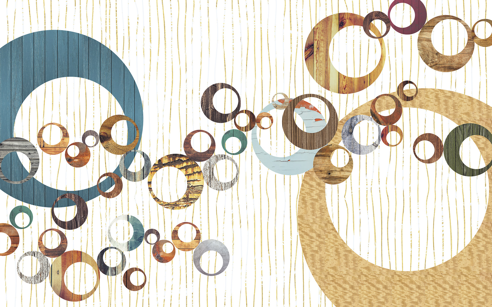 Panoramique United White - Papier peint Komar