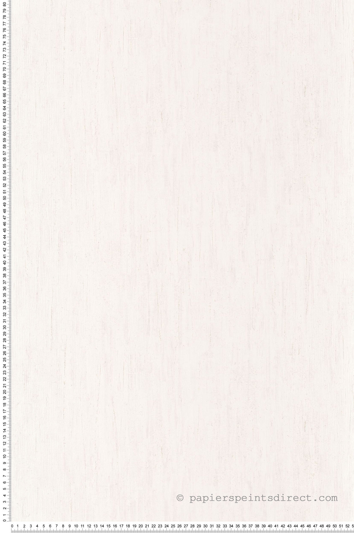 Papier peint faux uni Madera Blanc - Cuba de Casadéco | Réf. CBBA84360039
