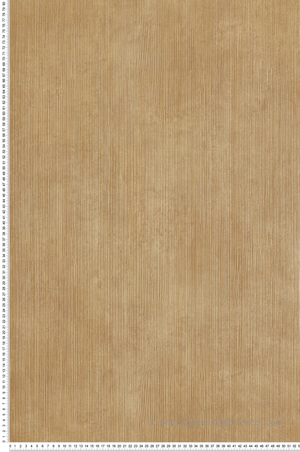 Papier peint Faux Uni Lignes Verticales mordoré - Architexture de Montecolino | Réf. MC-AZ57746