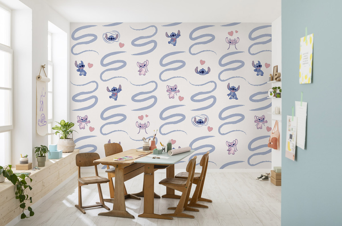 Papier peint panoramique Lilo et Stitch Be Kind - Papier peint Komar Disney