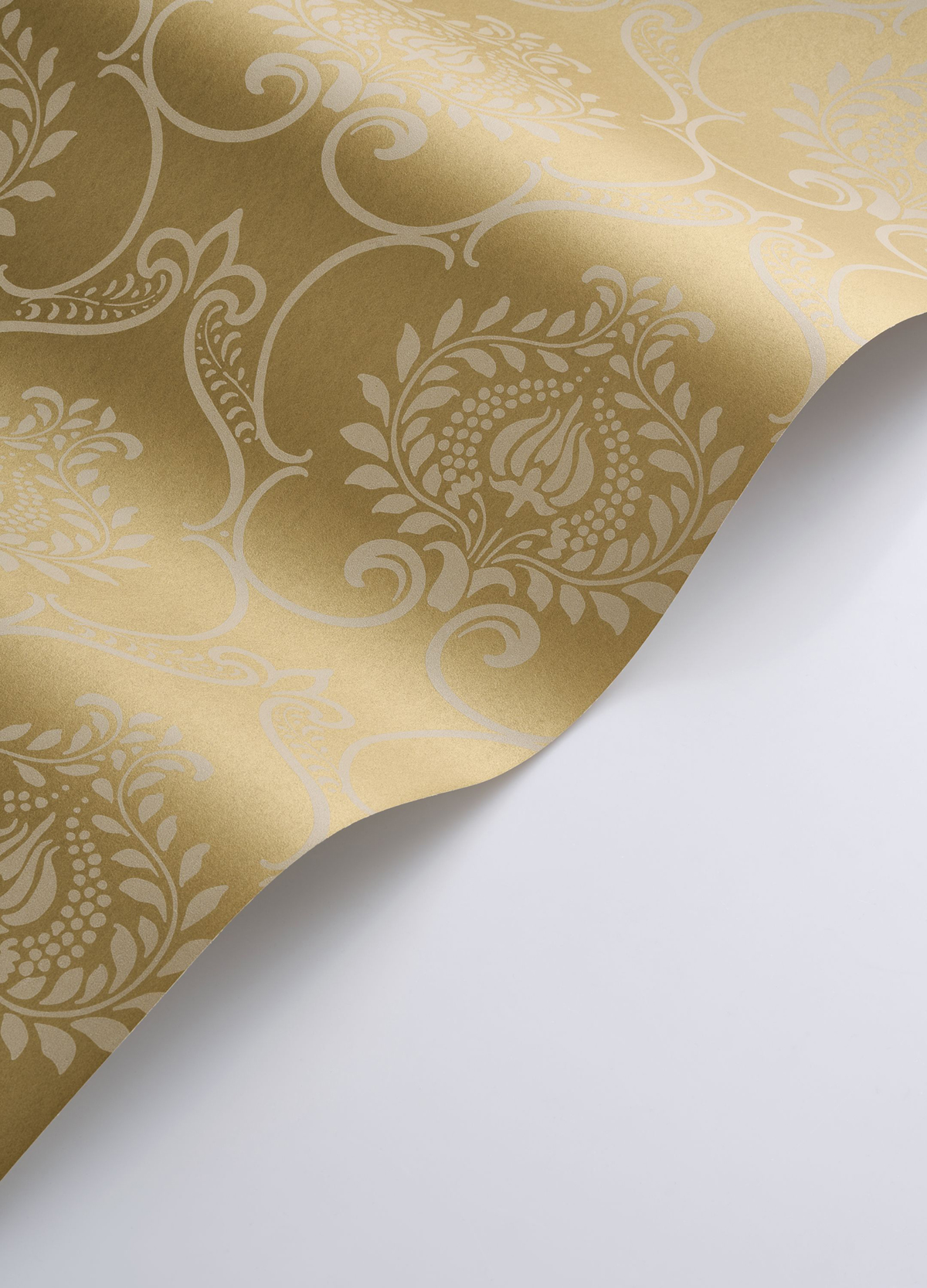 Papier peint Ornements Floraux Panache doré - Elixir de Casadéco | Réf. EXIR202012493