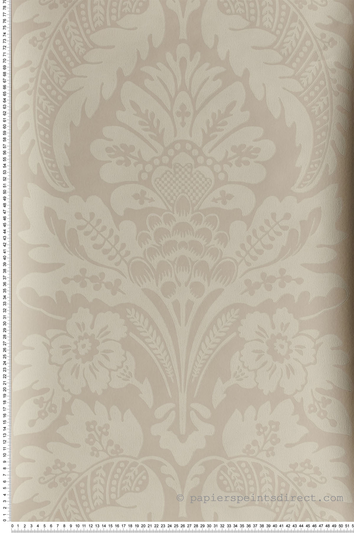 Papier peint Wilton Pestle - Collection London Wallpapers V de Little Greene