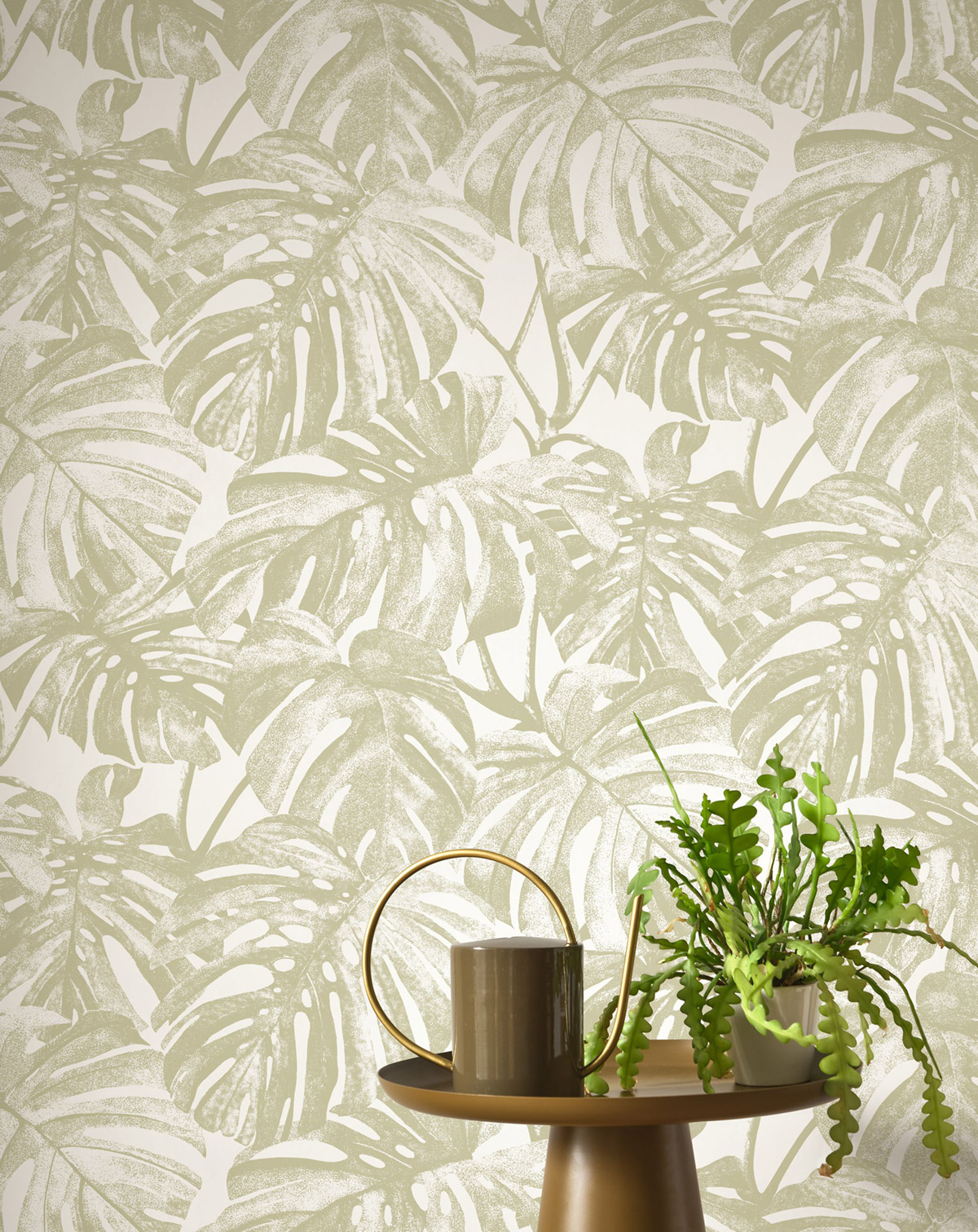 Papier peint Palme Tropicale Mata doré - Rio de Casadéco | Réf. RIOC201797254