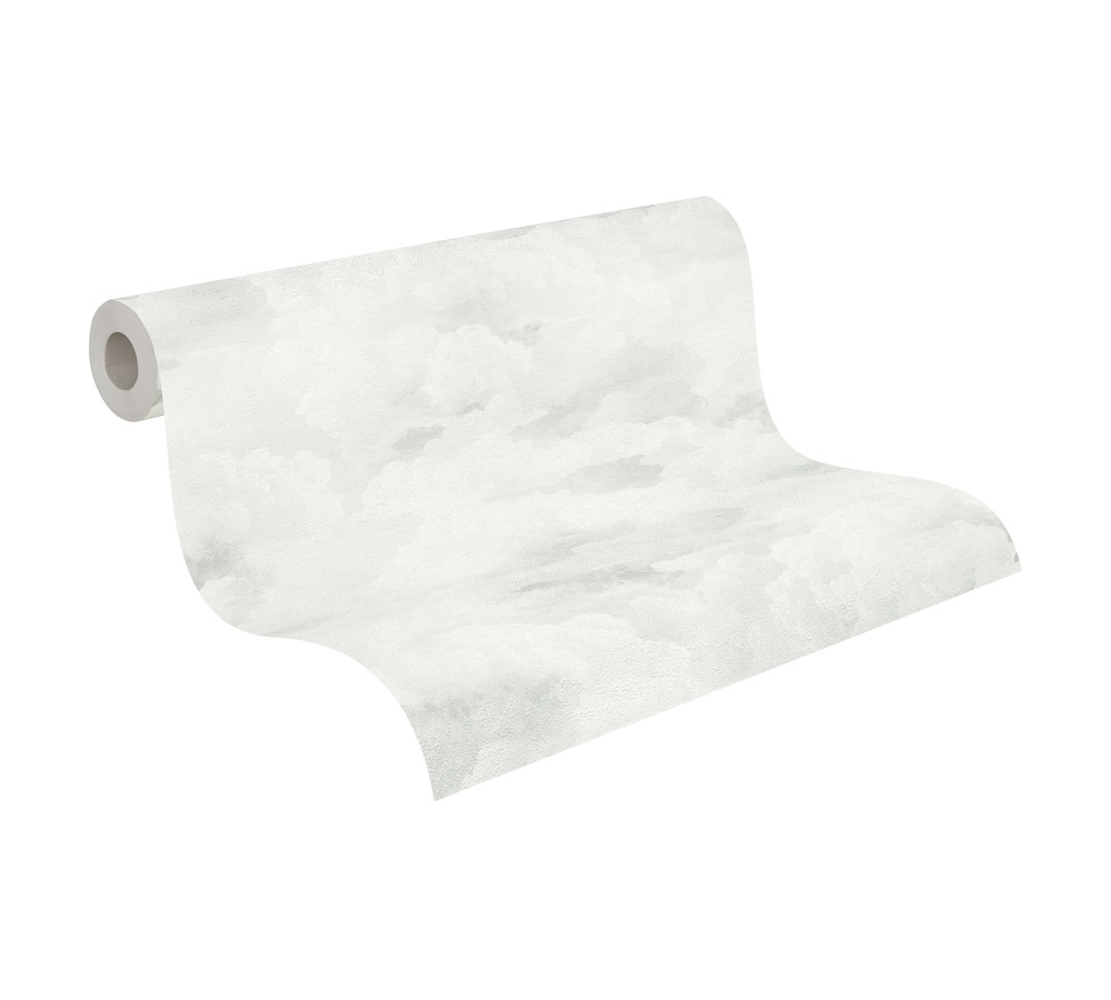 Papier peint Ciel Nuages blanc cassé gris - Metropolis Michalsky 6 de Livingwalls ROLL | Réf. AS-399855