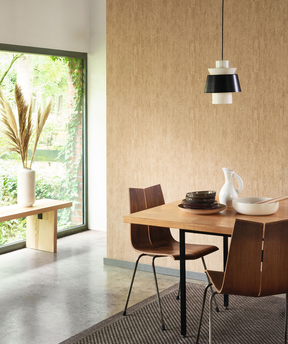 Papier peint Effet Bois noisette - Woods de Casadéco | AMB Réf. WOOD85992336