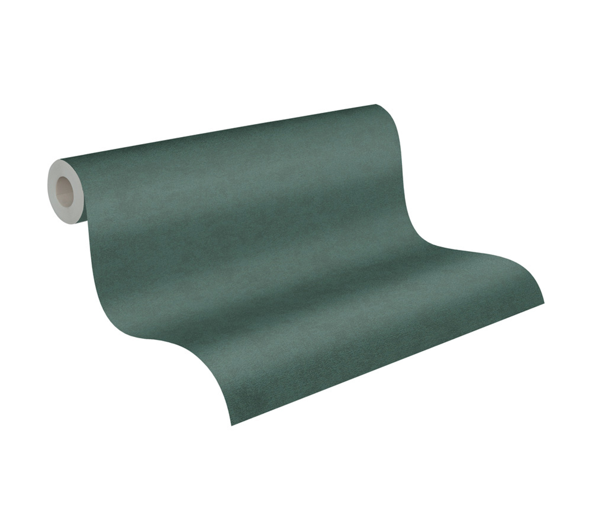 Papier peint Uni Délicat Expansé vert - Casual Living d'A.S. Création ROLL | Réf. AS-393411