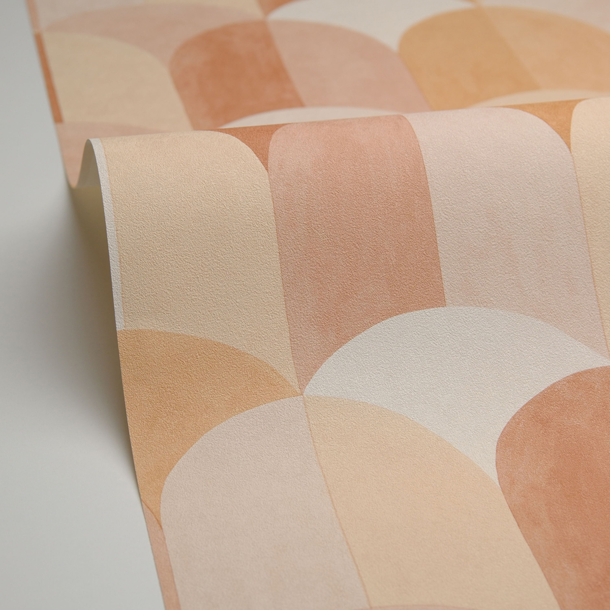 Papier peint Carrelage Bandol terracotta - Azur de Casélio AMBV | Réf. AZU105448465