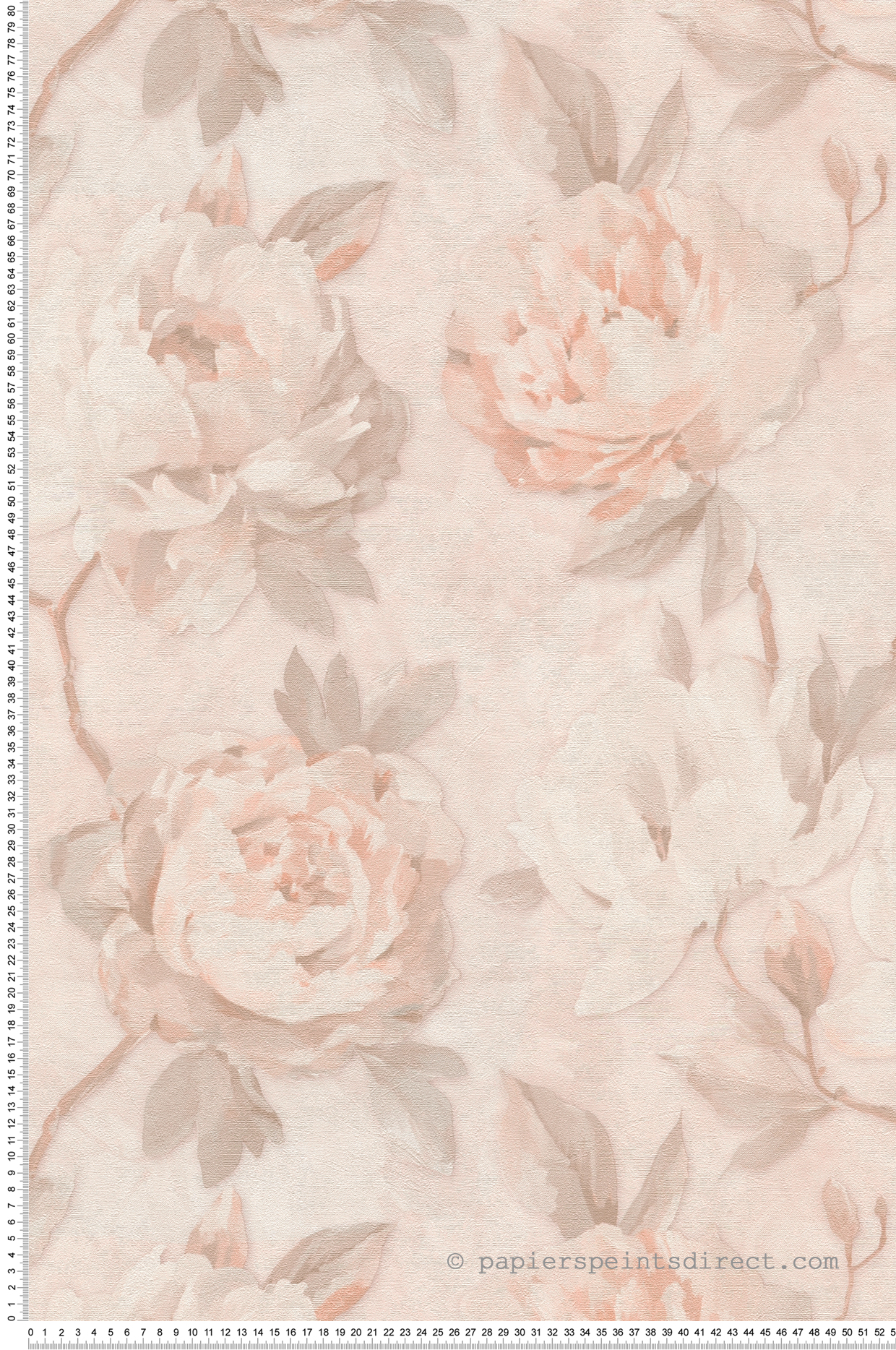 Papier peint Grosse Fleur Scintillante rose - Pintwalls 3 d'A.S. Création | Réf. AS-791672