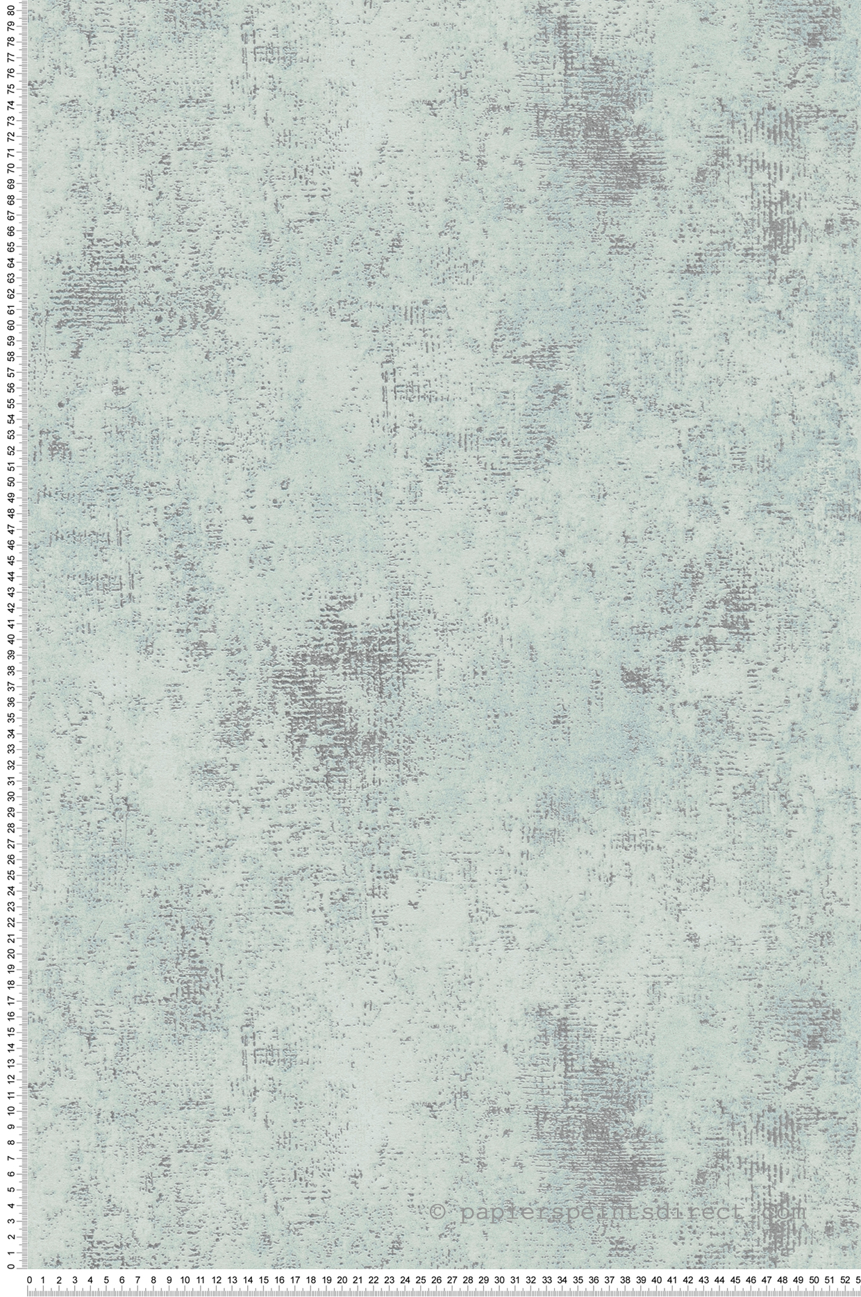 Papier peint Faux Uni Leaves vert d'eau argenté - The BOS d'A.S. Création | Réf. AS-388327