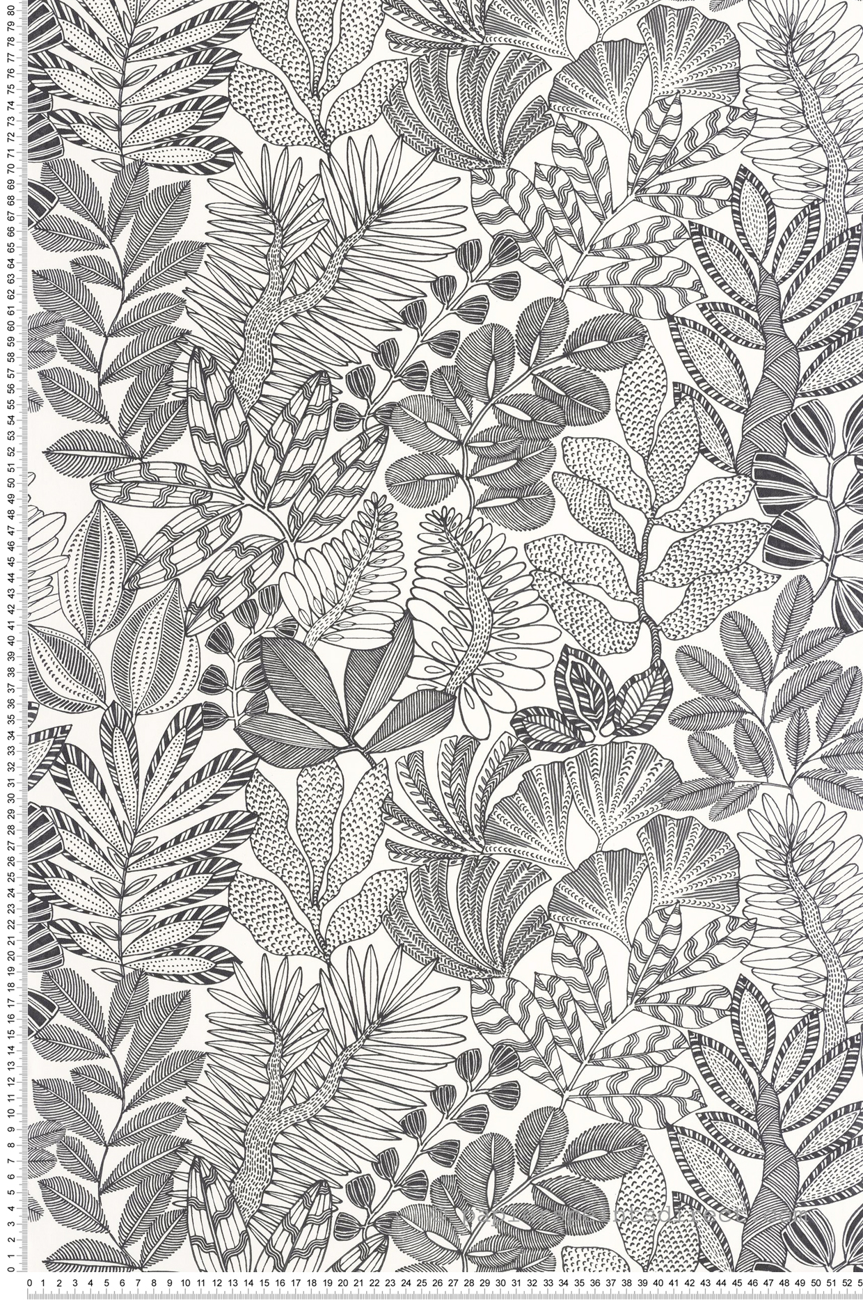 Papier peint Golden Jungle noir et blanc - Moonlight 3 de Casélio | Réf. MNL3107160973