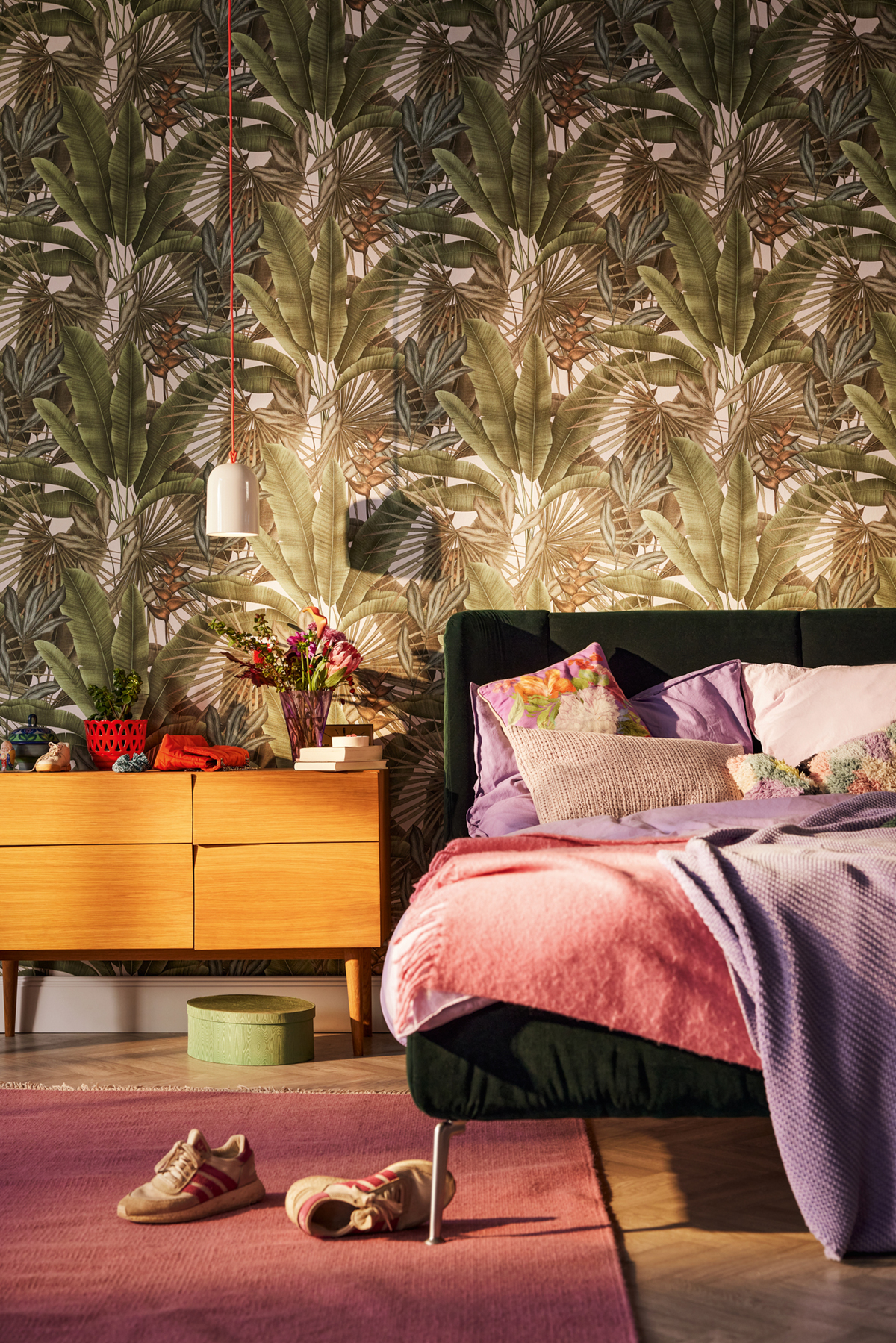 Papier peint Feuillage Jungle Amazonienne vert - Stories of Life d'A.S. Création AMB2 | Réf. AS-396472