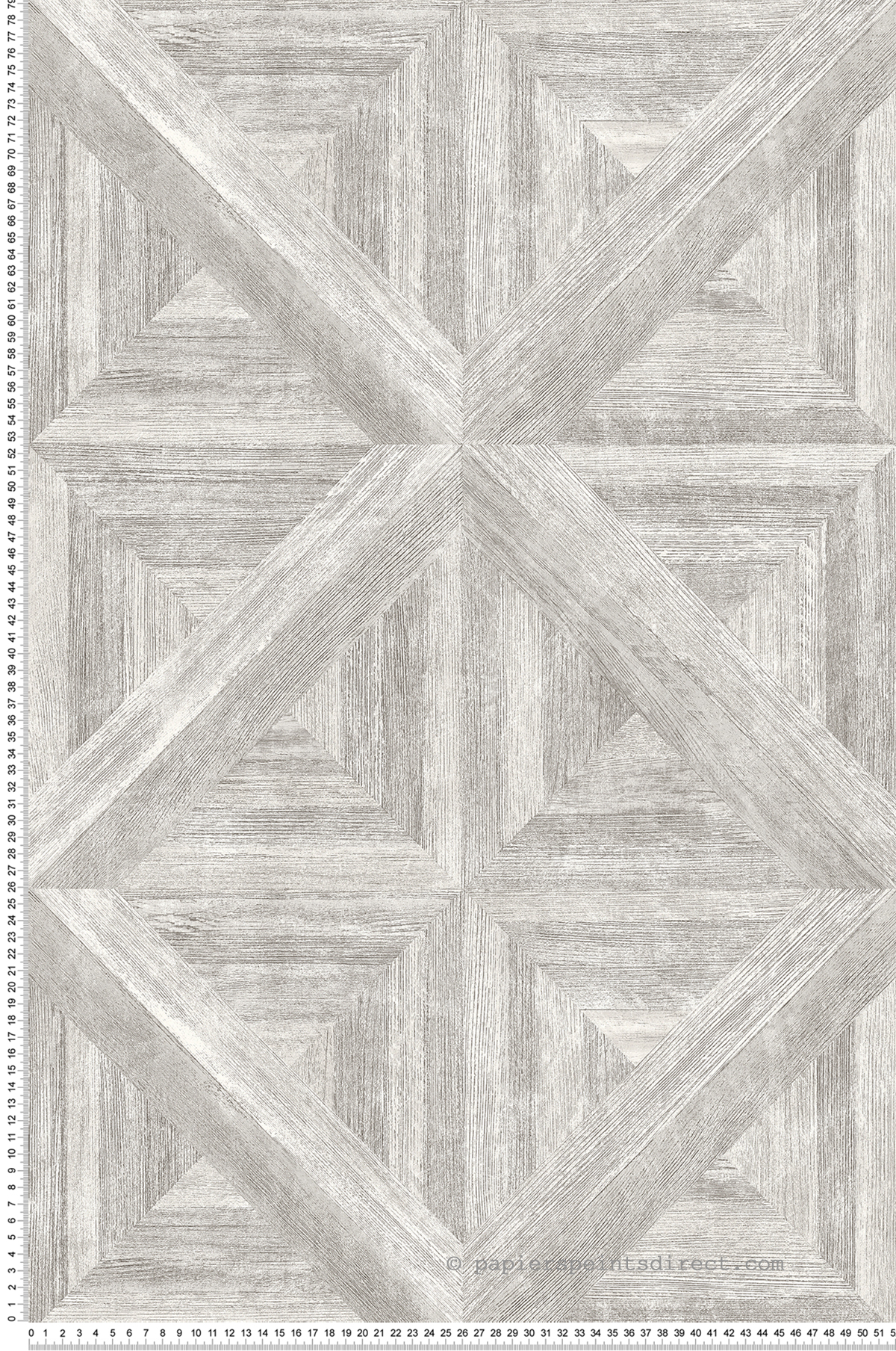 Papier peint Bois Parquet gris - Fabrique 2 de Lutèce | Réf. LTC-FD24017