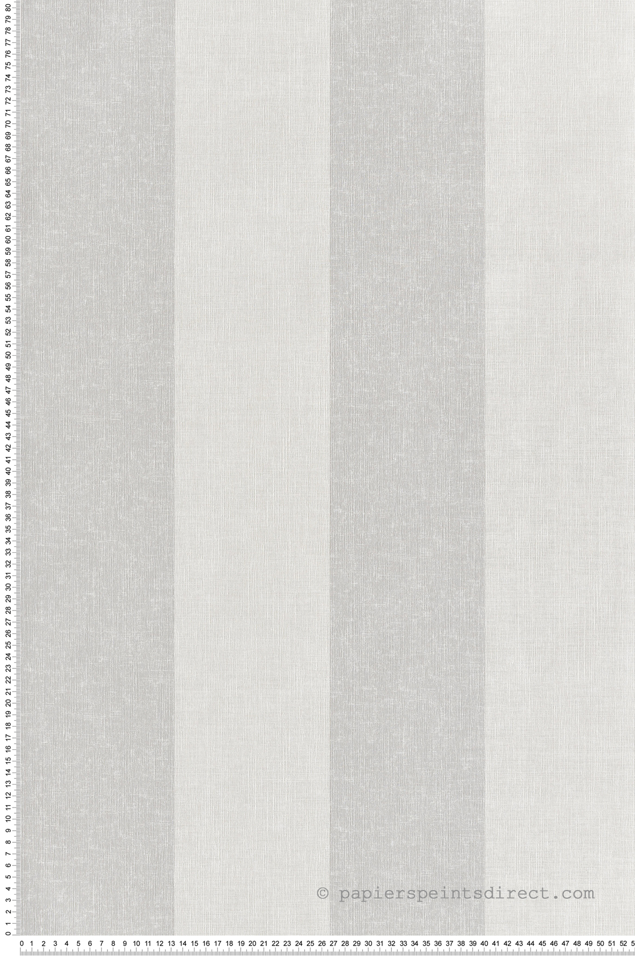 Papier peint Rayures Lin gris clair écru - Rêverie de Montecolino | Réf. MC-IC4002