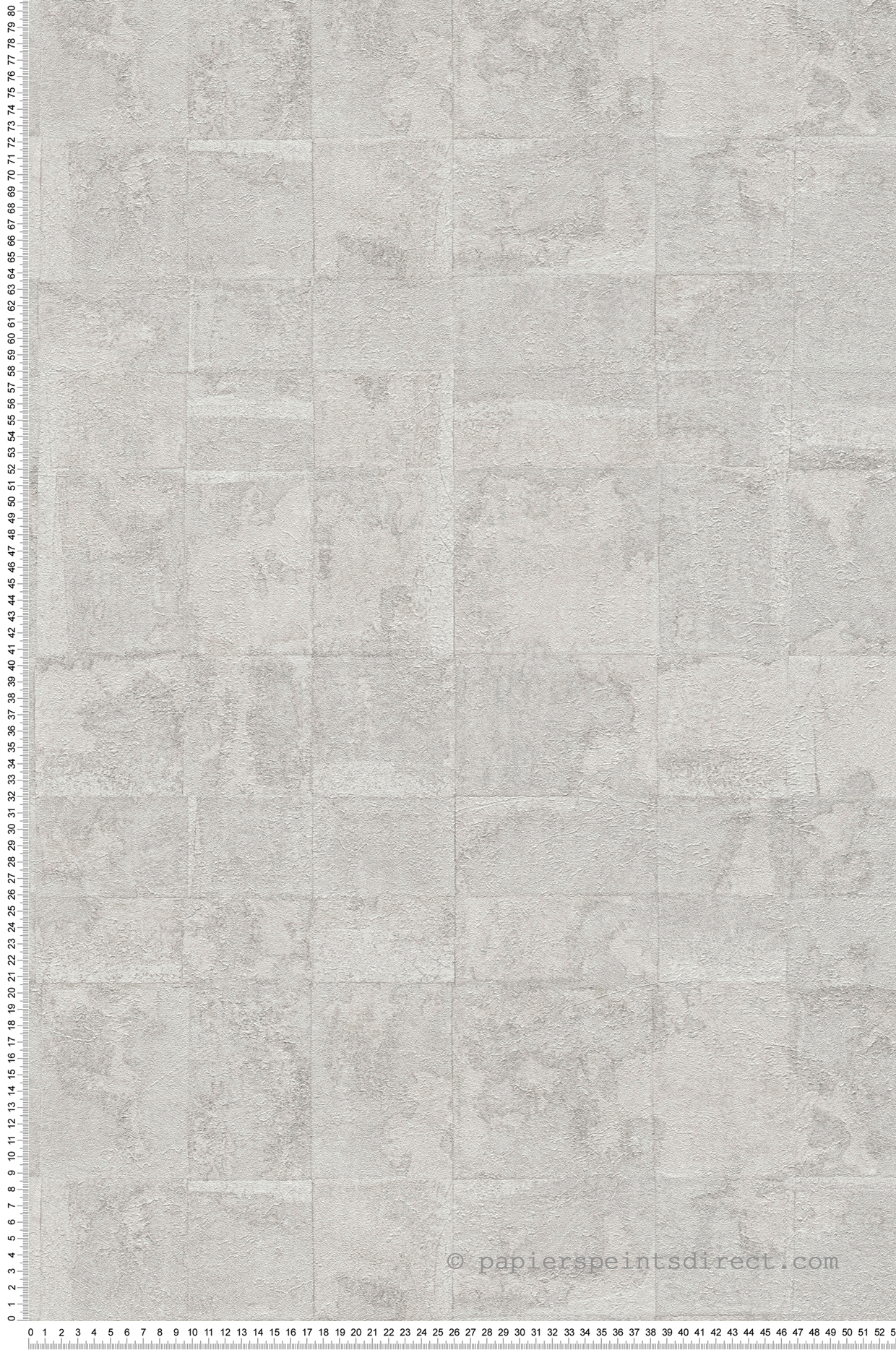 Papier peint Dalle Béton Géométrique gris argenté - Stories of Life d'A.S. Création | Réf. AS-396713