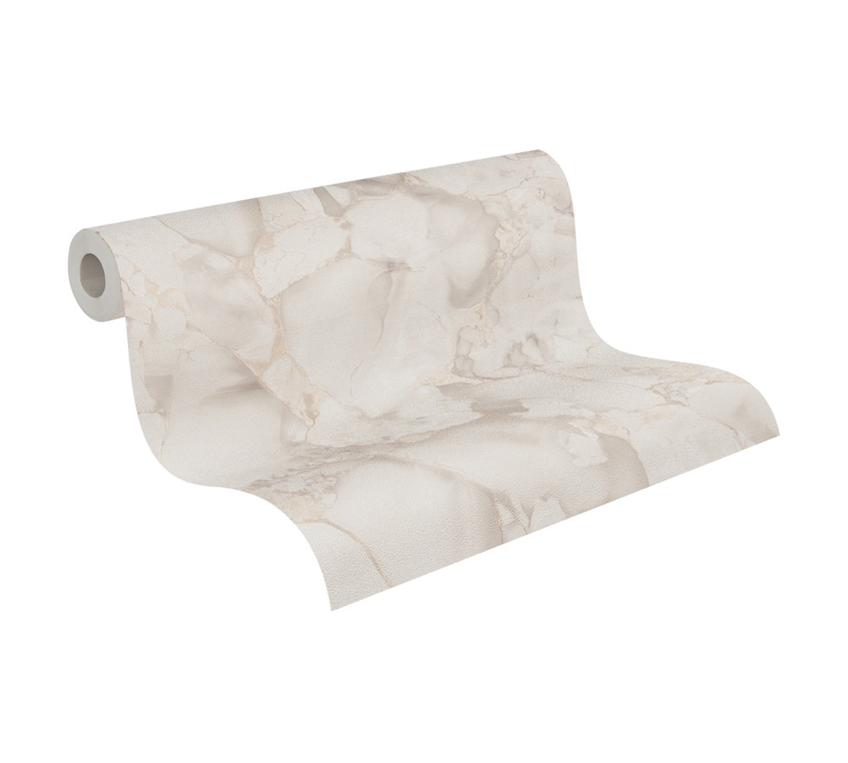 Papier peint Marbre Précieux gris clair nacré - Pintwalls 3 d'A.S. Création ROLL | Réf. AS-791682