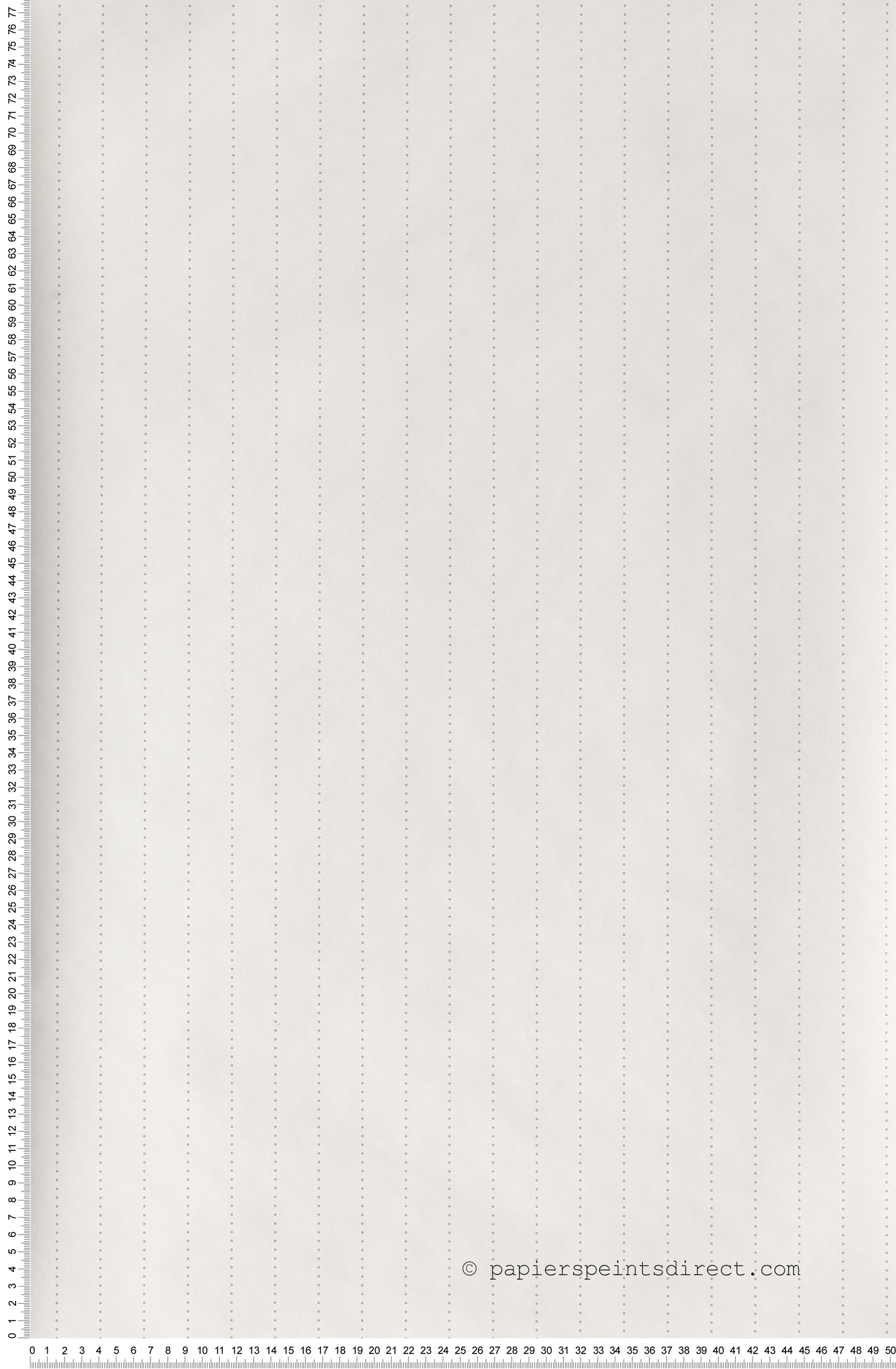 Papier peint Rayures Pois gris souris - Rose & Nino de Casadéco | Réf. RONI29871627