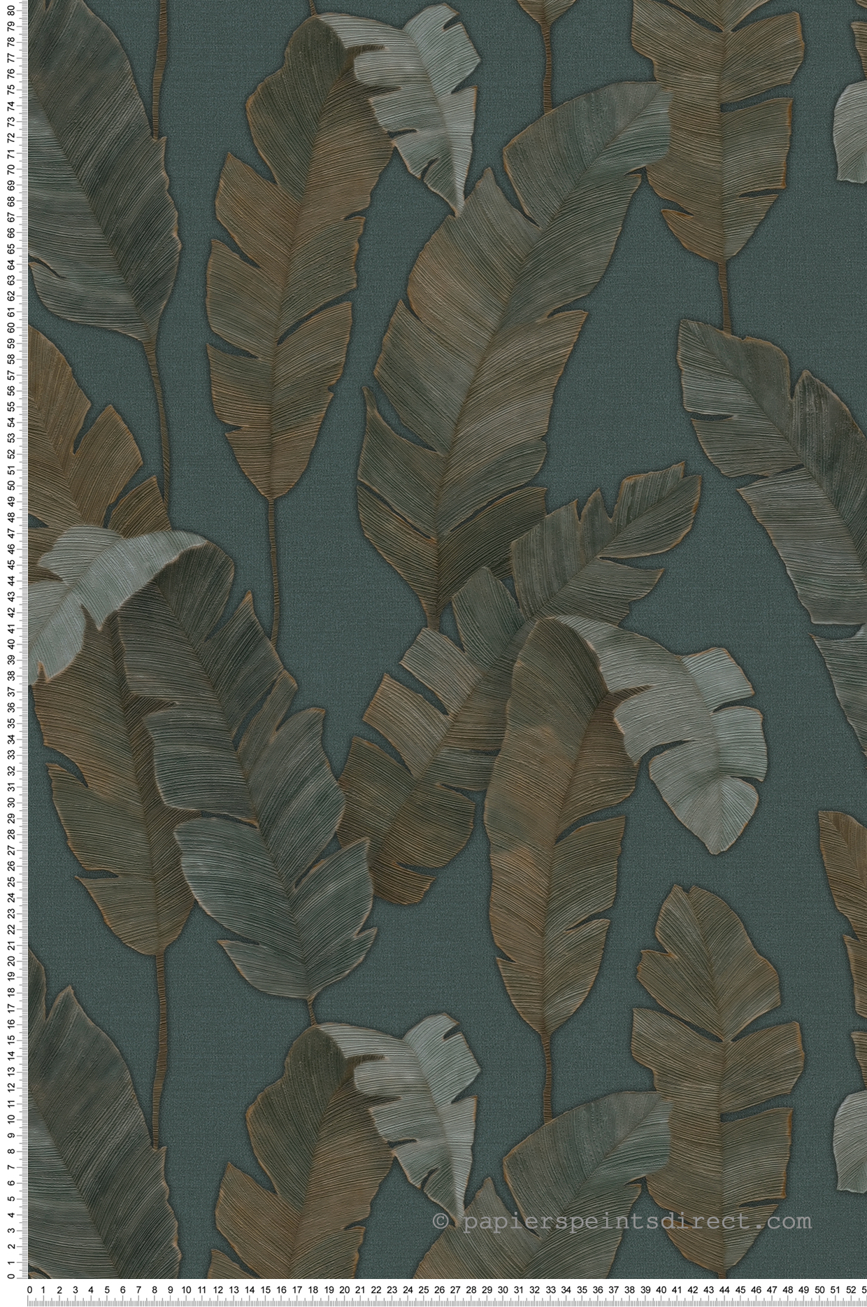 Papier peint Jungle Bananier Bali canard - Metropolitan Stories 3 d'A.S. Création | Réf. AS-392183