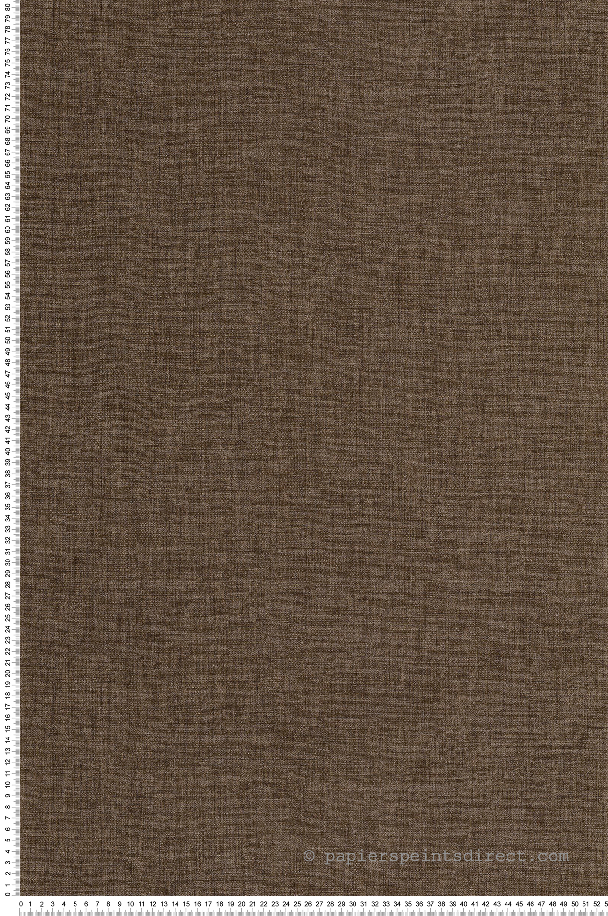 Papier peint Uni Lin Métallisé Caractère cacao - Matera de Casadéco | Réf. MATA201172727