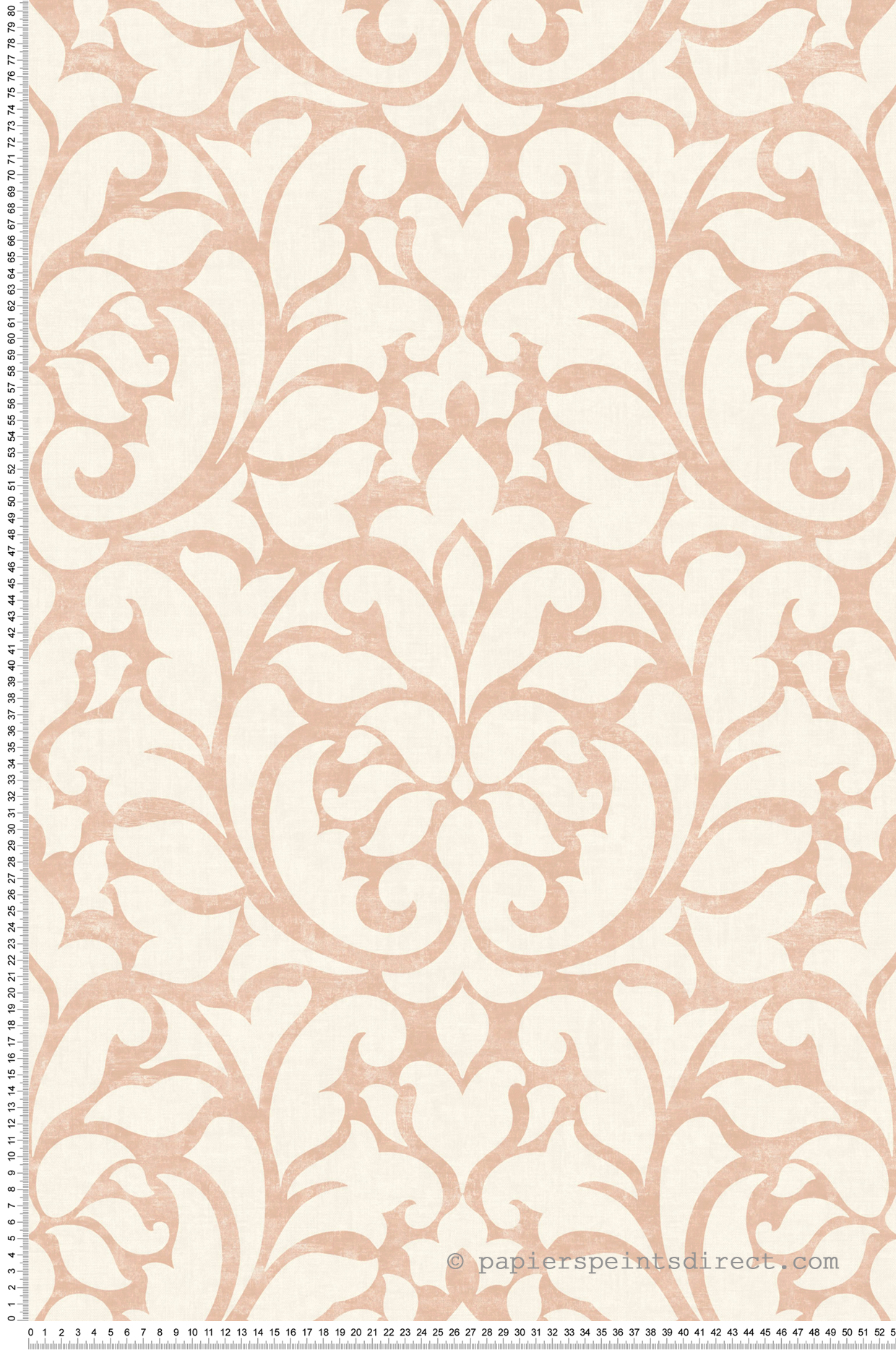 Papier peint Baroque Opéra rose - Vienne de Casadéco | Réf. VIEN87344119