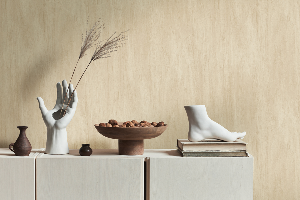 Papier peint Bois Veinage beige clair - French Affair d'A.S. Création AMB2 | Réf. AS-398011