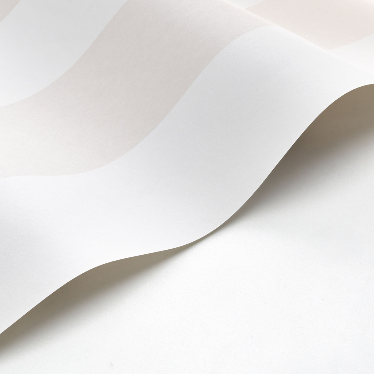 Papier peint Grande Rayure Bruges lin - Les Rayures de Casadéco | Réf. RAYS88011254