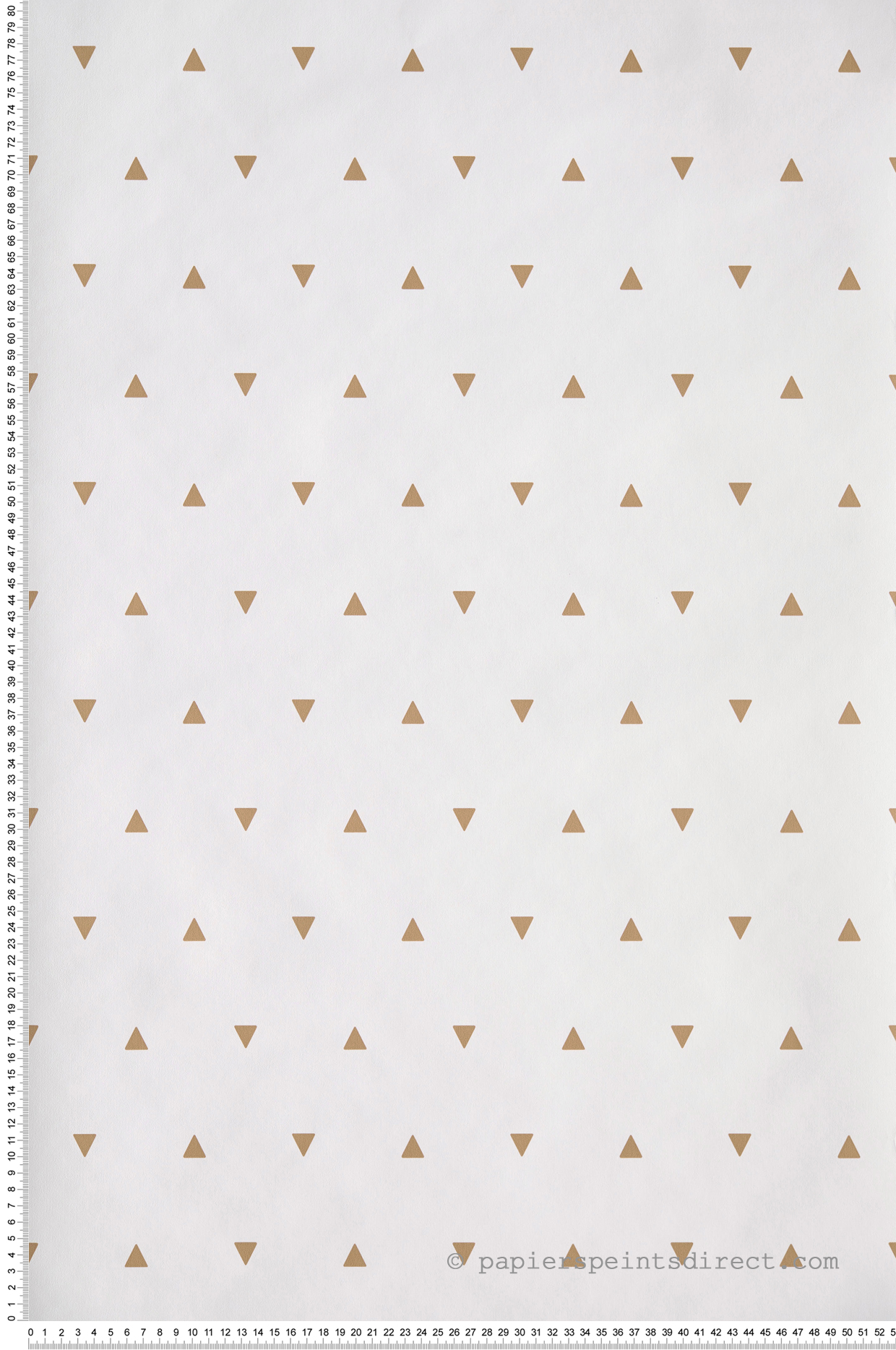 Papier peint Géométrique Petit Triangle beige - Our Planet de Casélio | Réf. OUP101991111