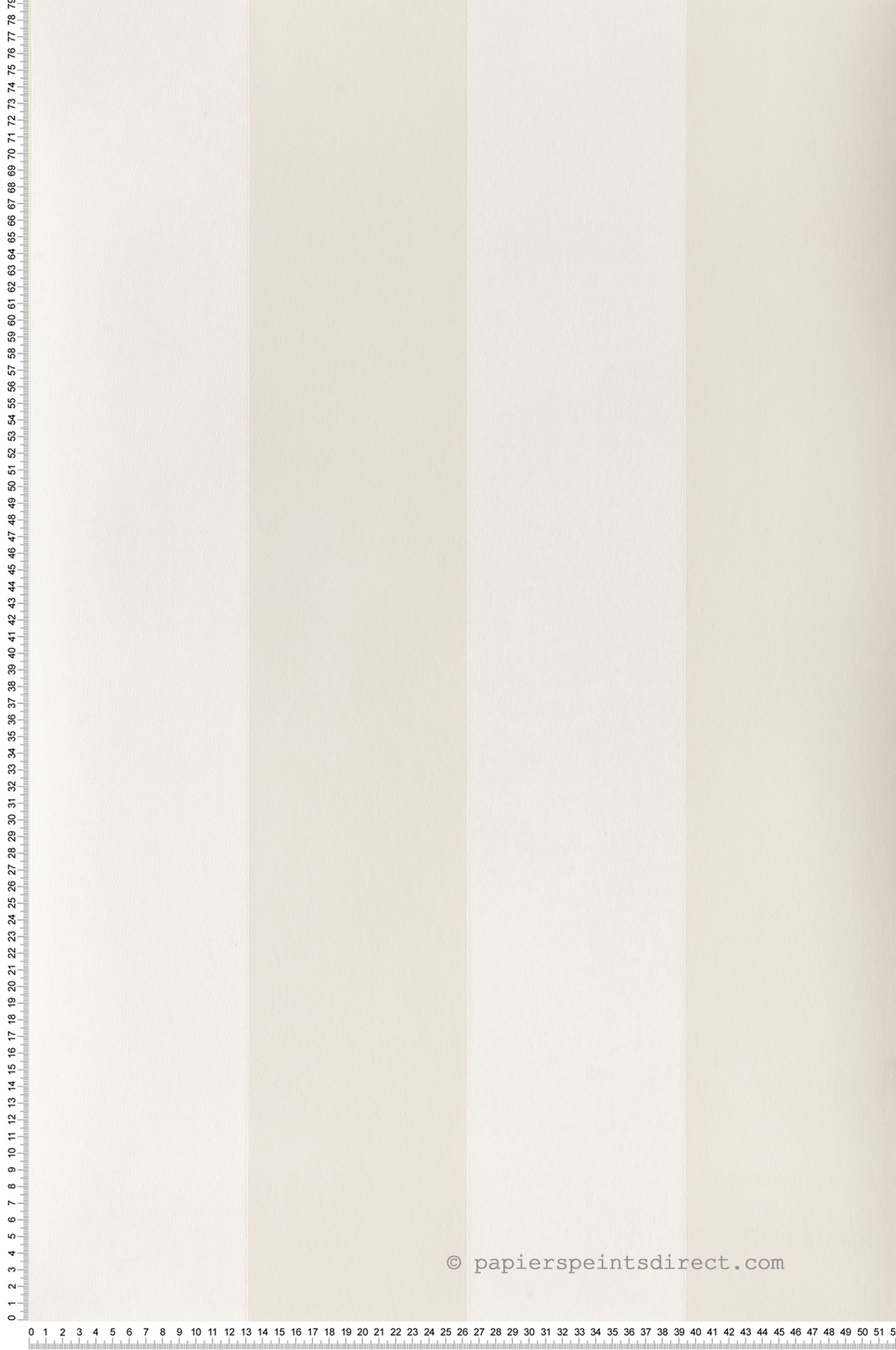 Papier peint Rayure Broad Stripe Icing - Storybook Papers de Little Greene | Réf. 0286BSICING