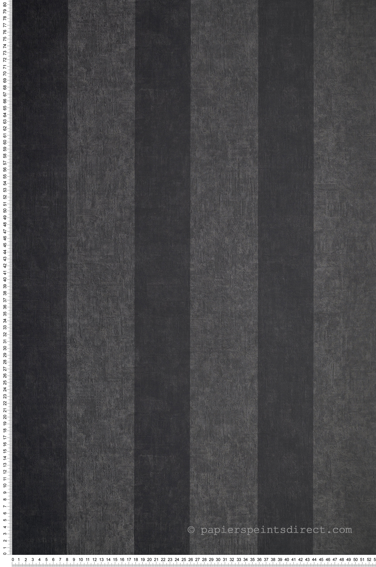 Papier peint Rayure Majestic noir - Les Rayures de Casadéco | Réf. RAYS26389102